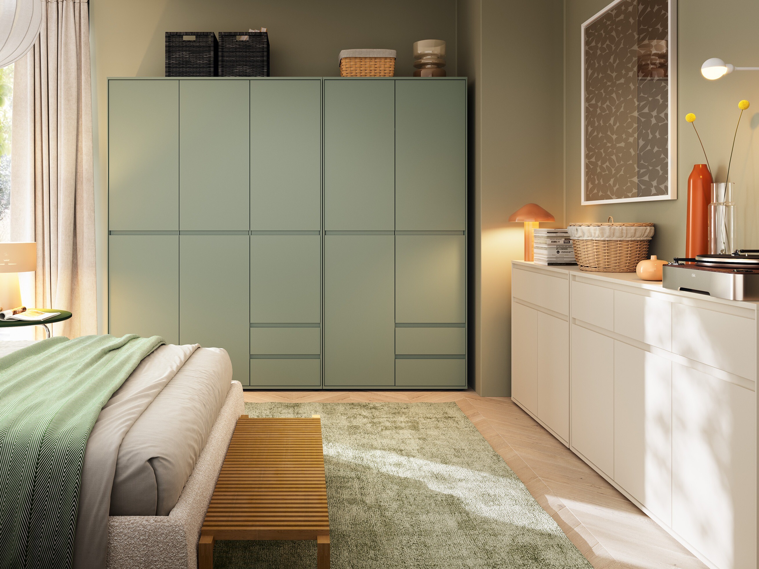 Chest of drawers Torfiou 119 (Cashmere)
