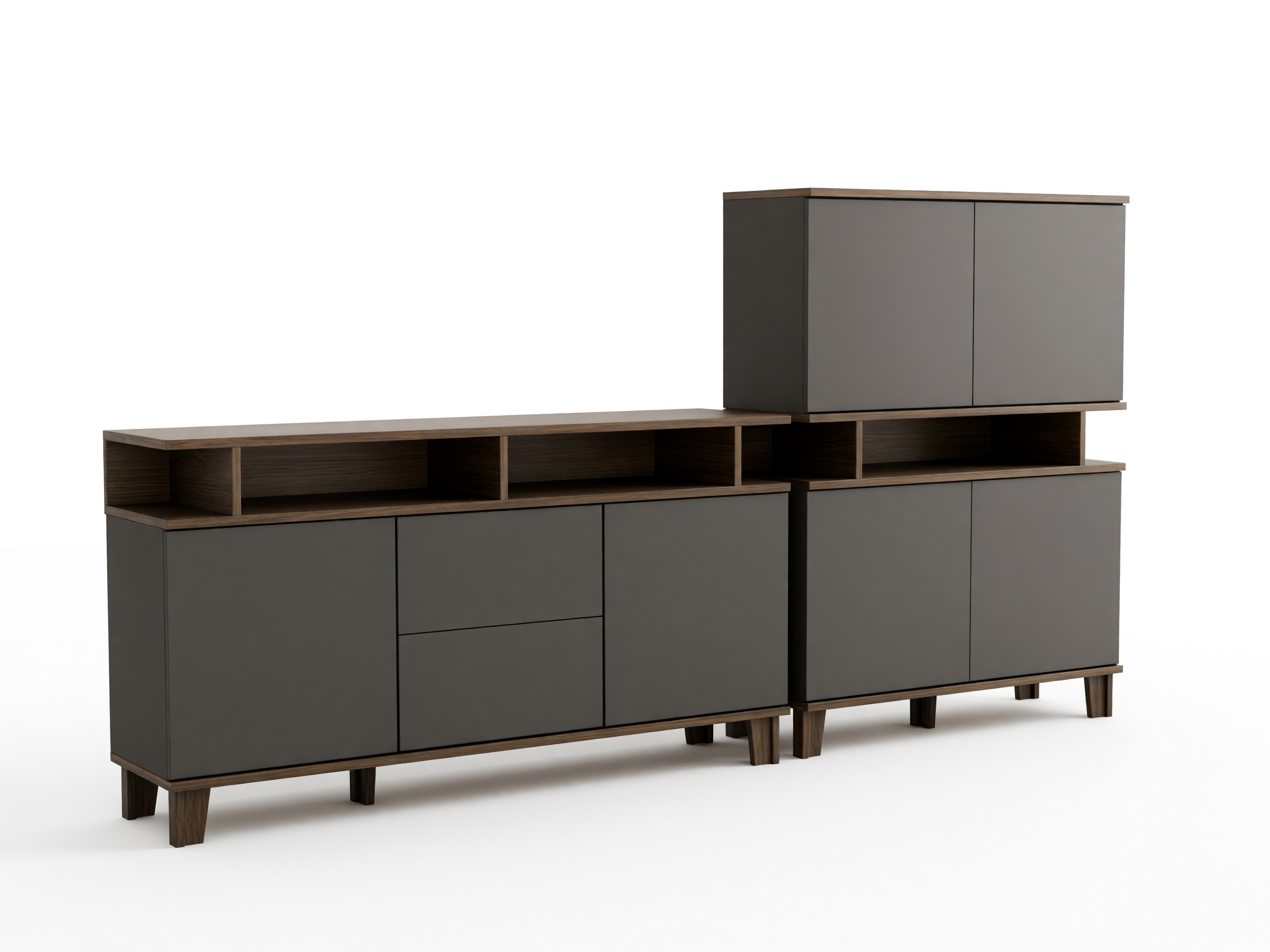 Living room set Evarveru 109 (Anthracite)