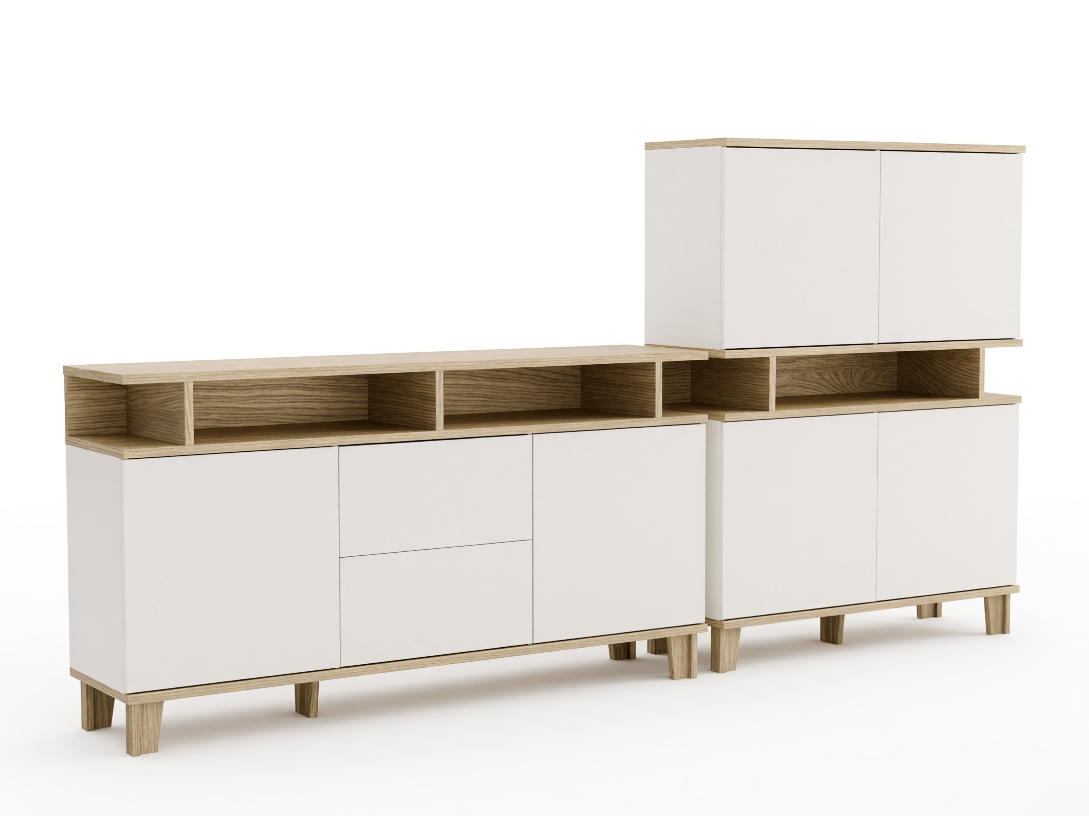 Living room set Evarveru 109 (Matte white)