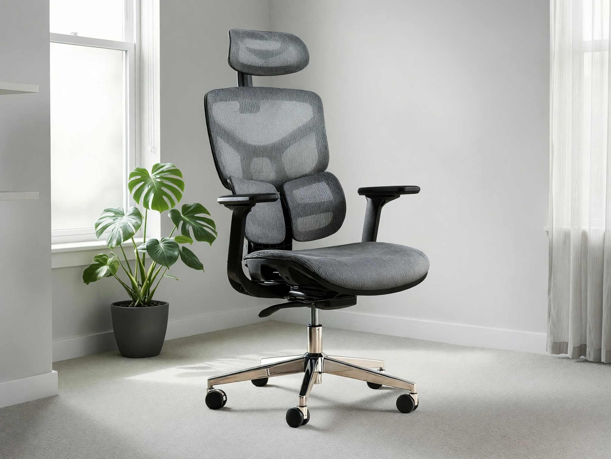 Office chair Detroit 1038 (Grey)