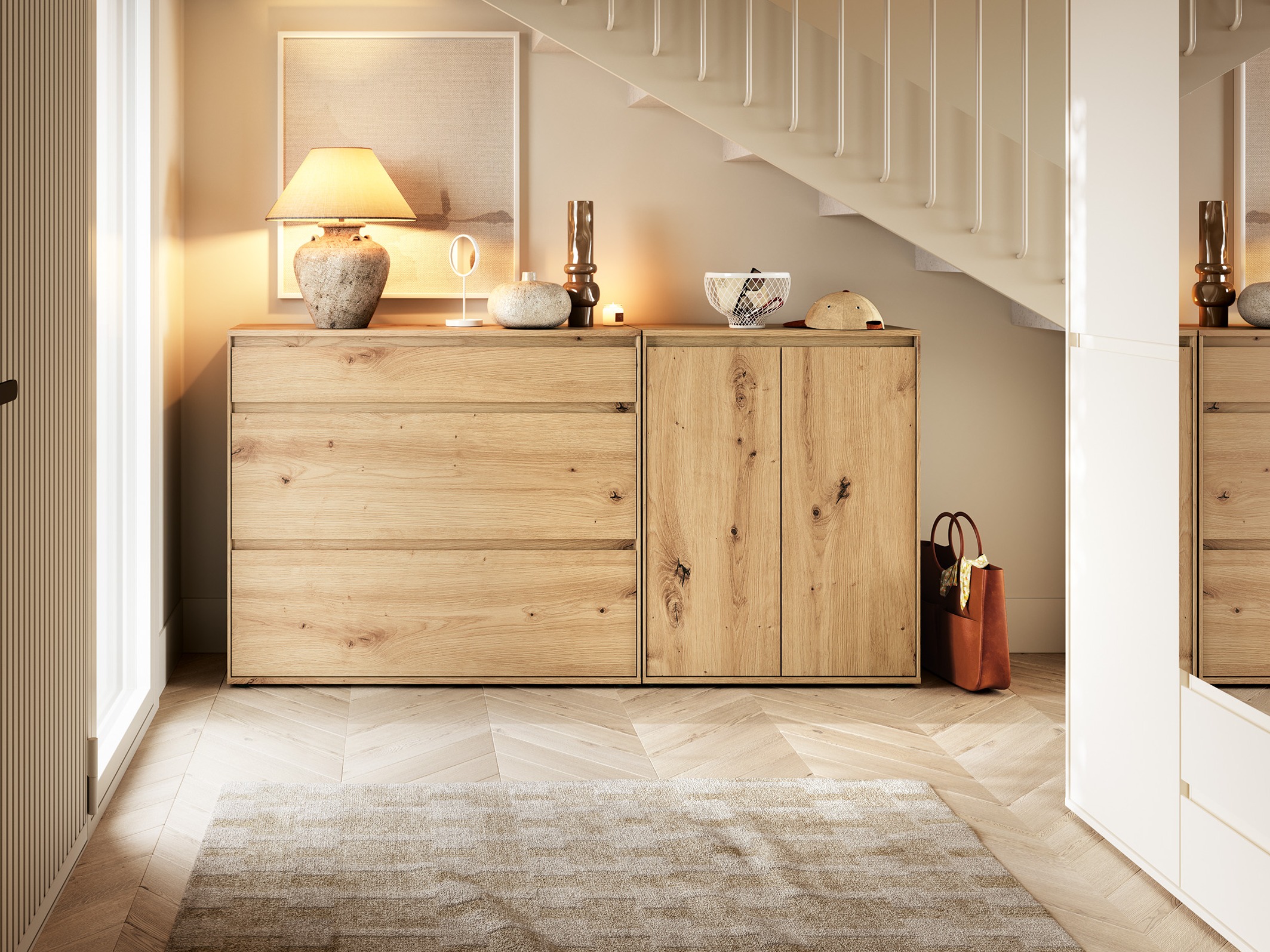 Sideboard Torfiou 101 (Artisan oak)