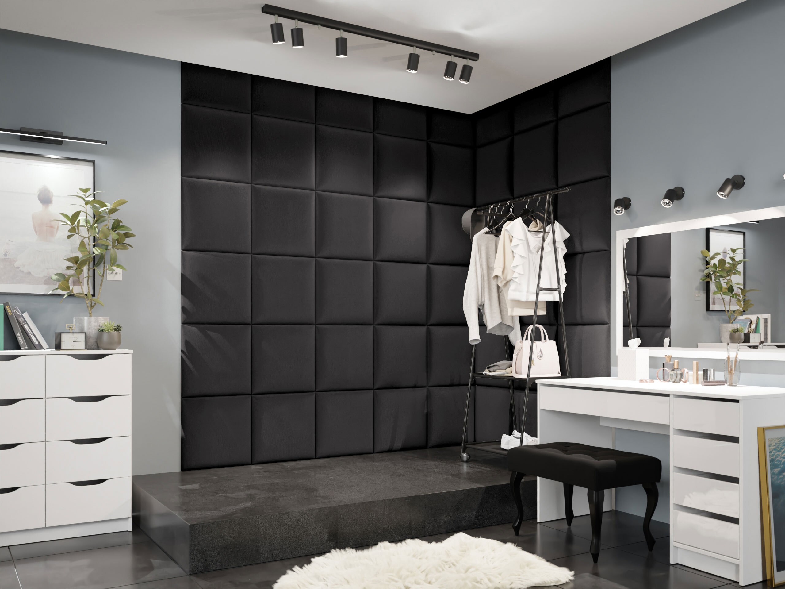 Soft wall panel Comfivo Ovis VIII (Polo 897) (42x42)