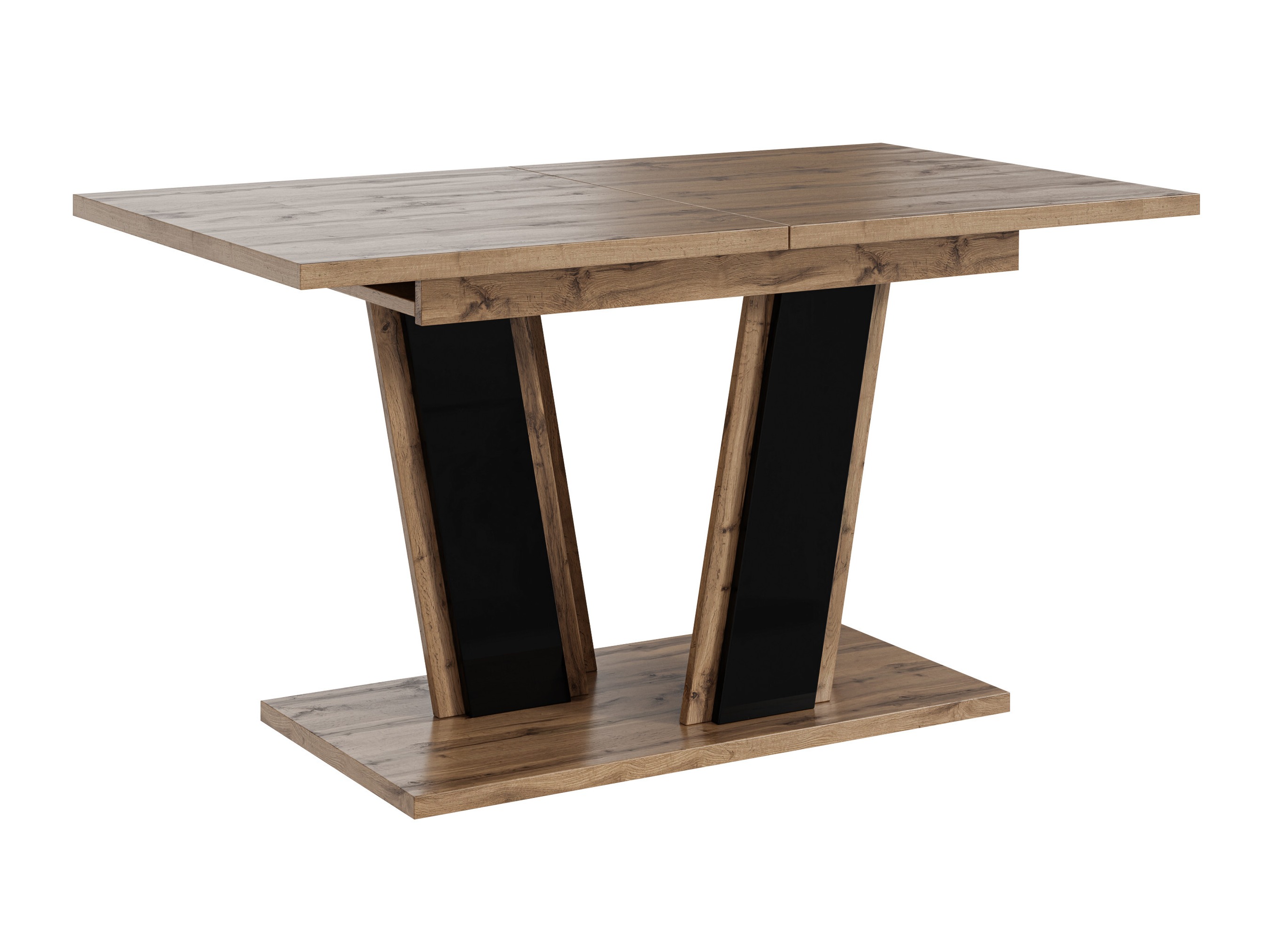 Table Goodyear 139 (Wotan Oak + Glossy black)