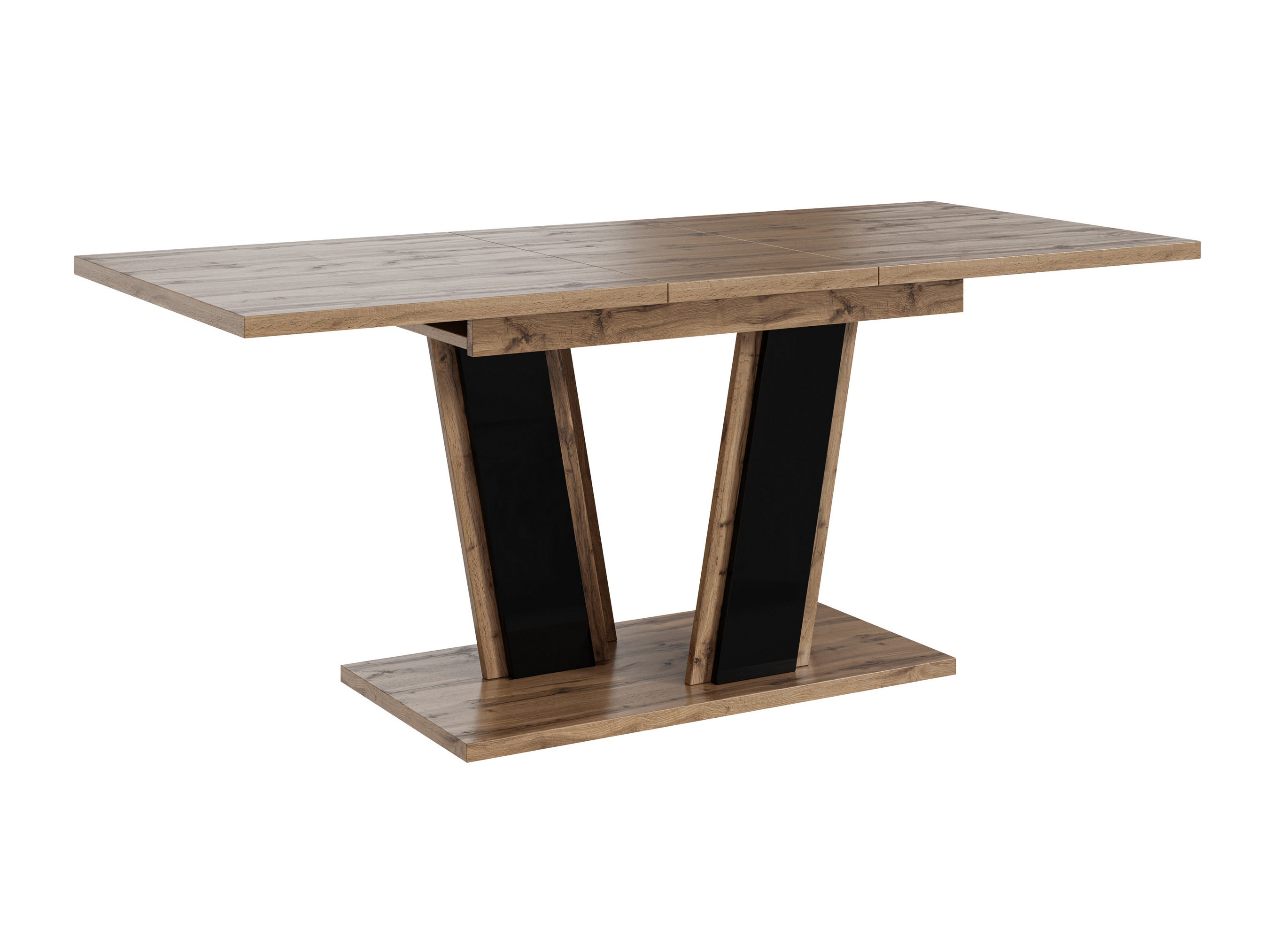 Table Goodyear 139 (Wotan Oak + Glossy black)