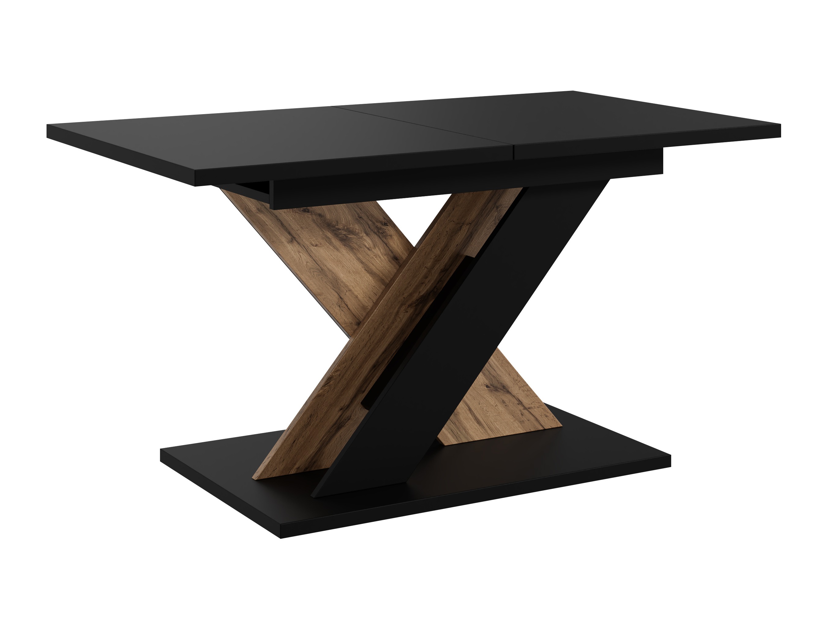 Table Goodyear 141 (Black + Wotan Oak)