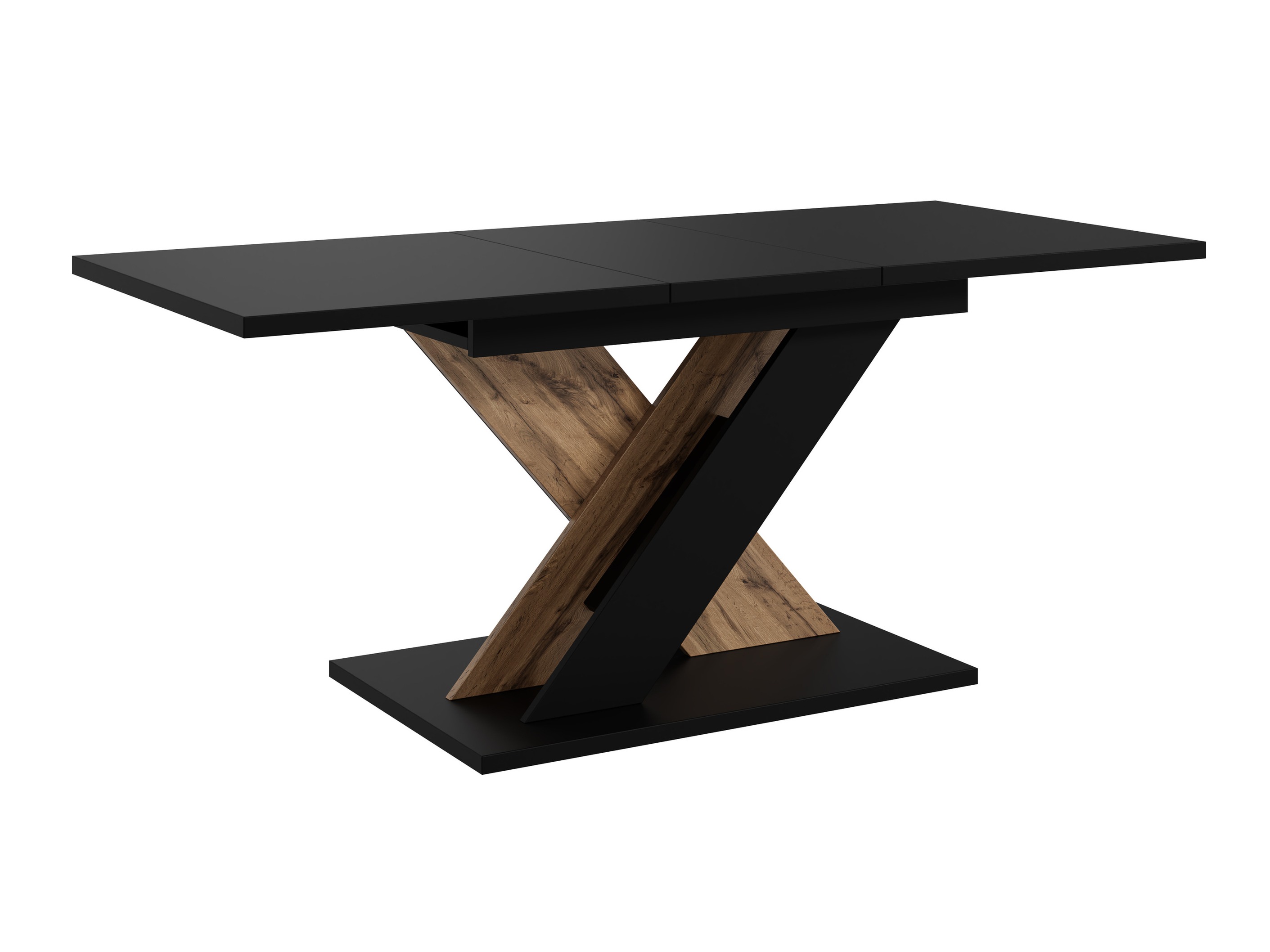 Table Goodyear 141 (Black + Wotan Oak)