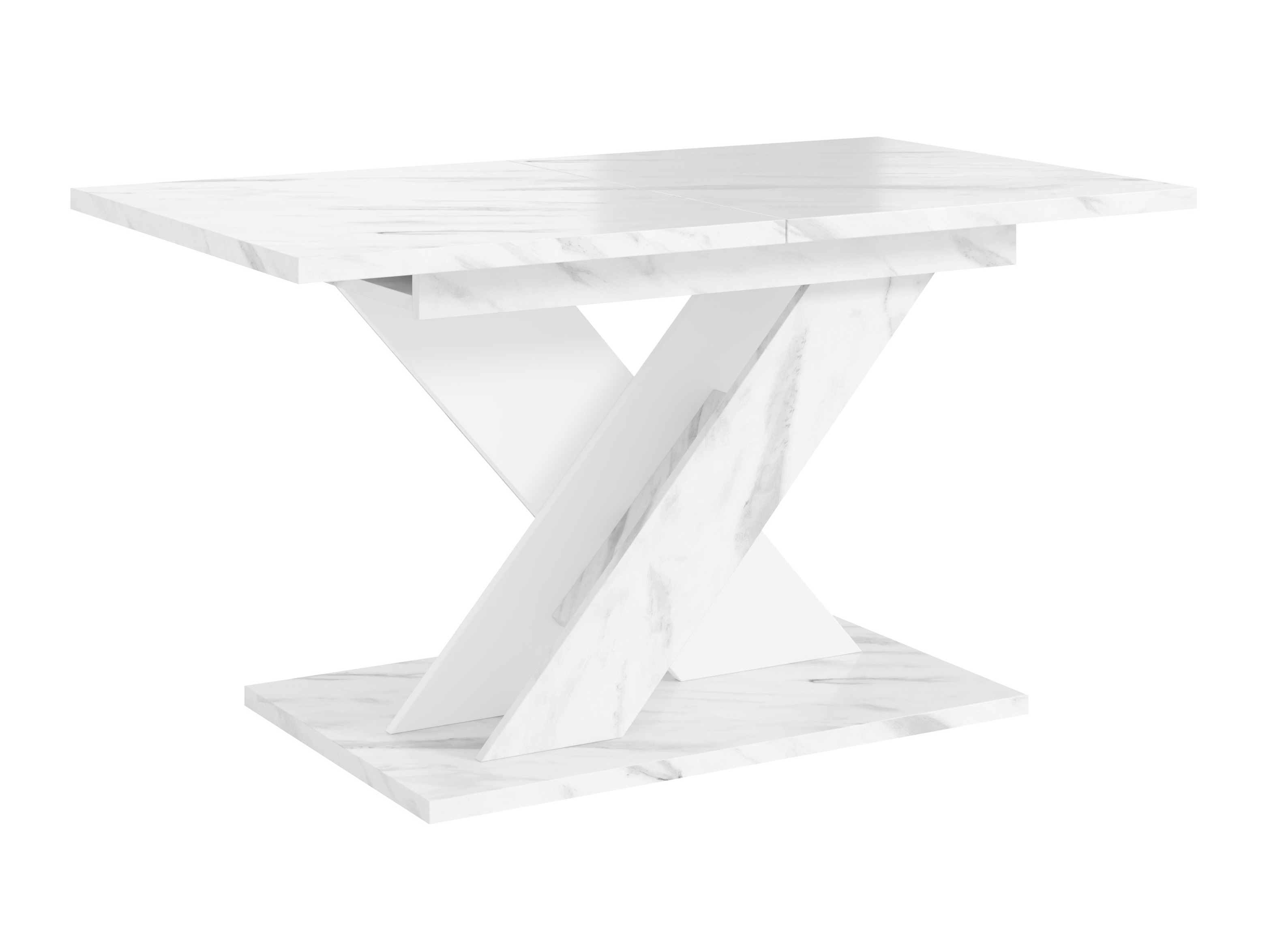 Table Goodyear 141 (White marble + White)