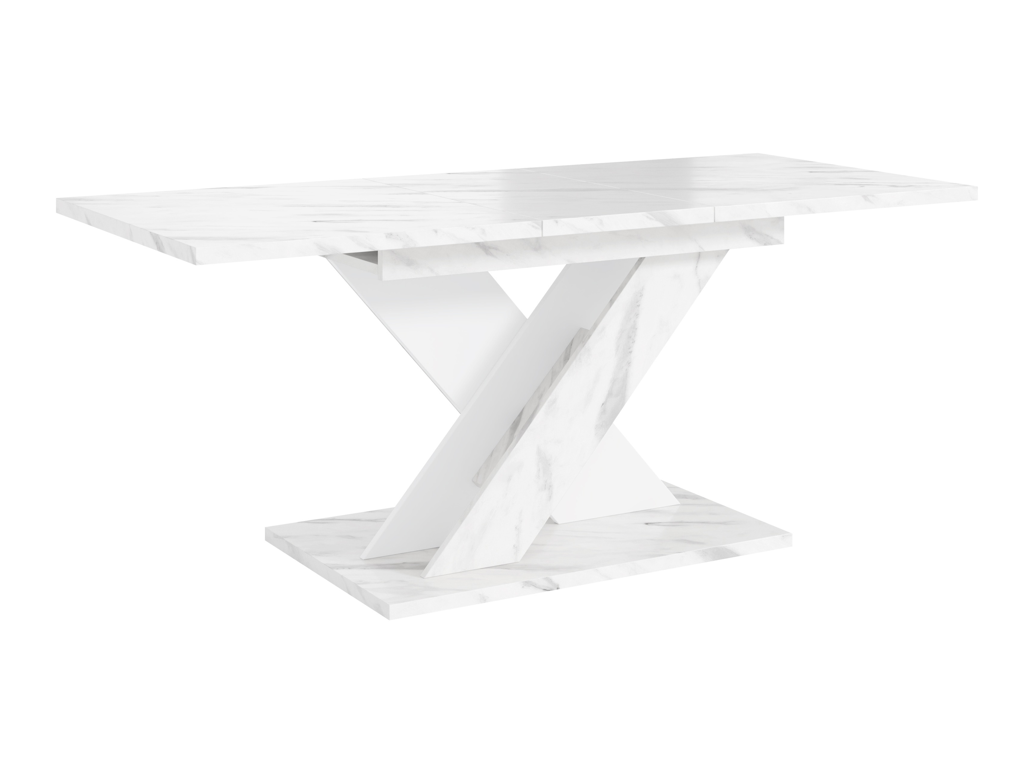 Table Goodyear 141 (White marble + White)