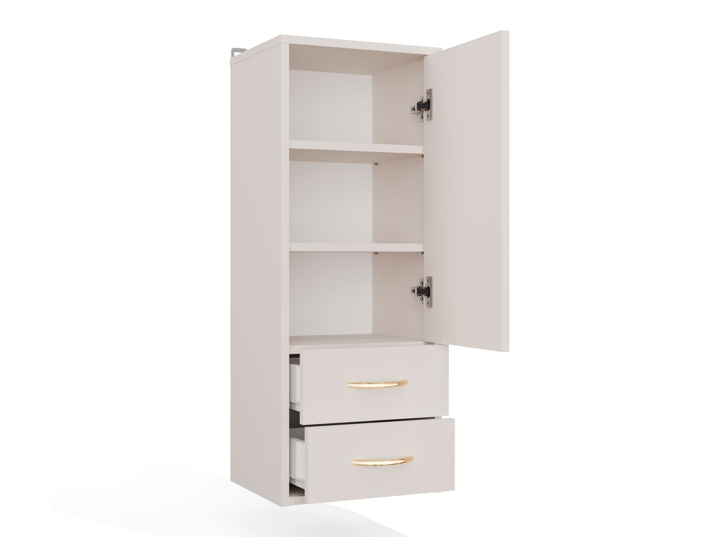 Wall-mounted bathroom cabinet Servou 115 (Cashmere)