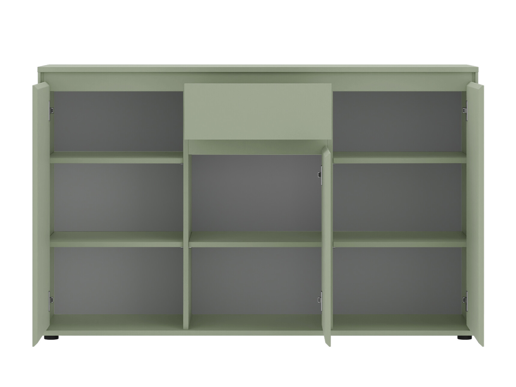 Chest of drawers Torfiou 121 (Green)