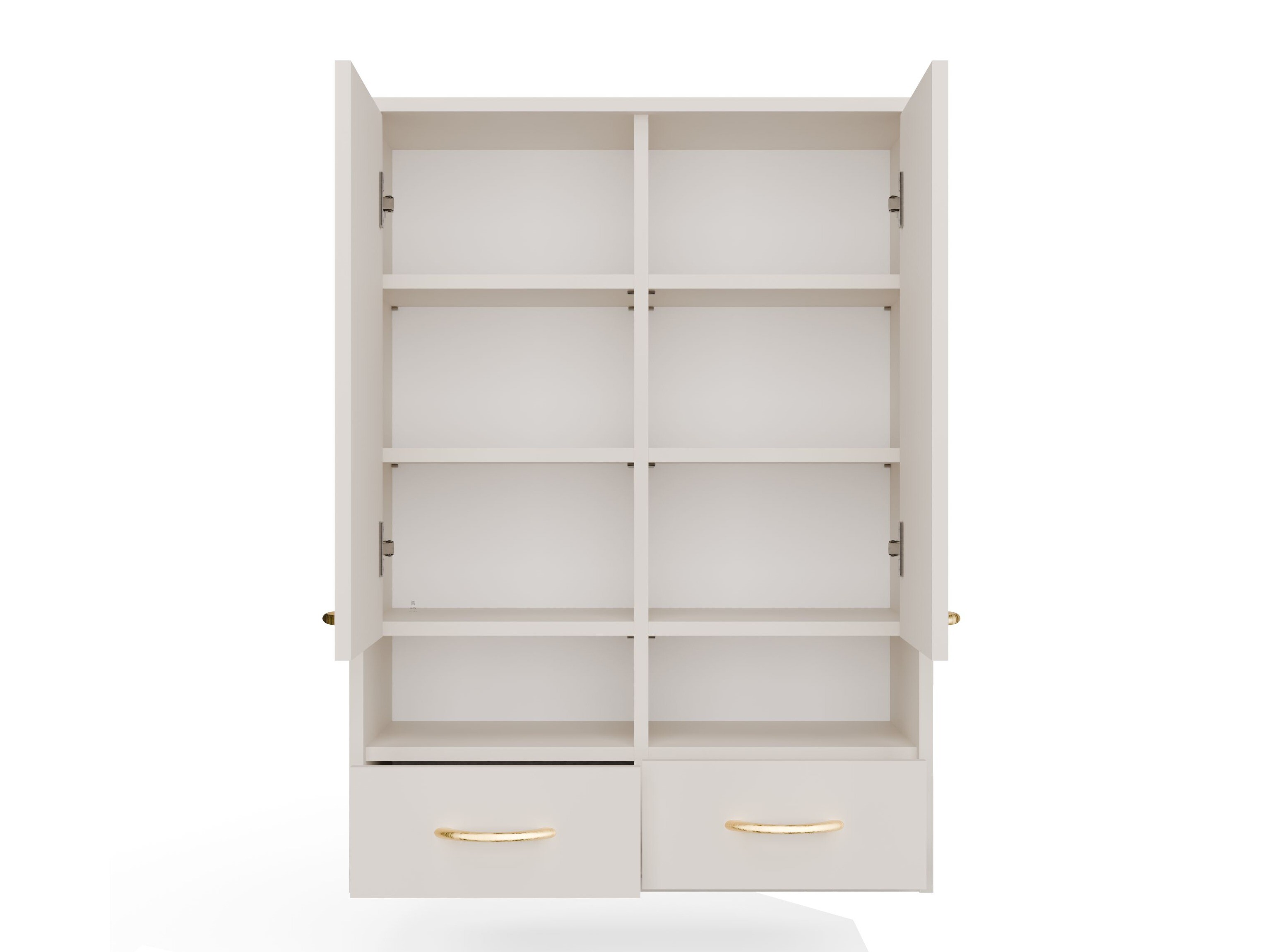Wall-mounted bathroom cabinet Servou 116 (Cashmere)