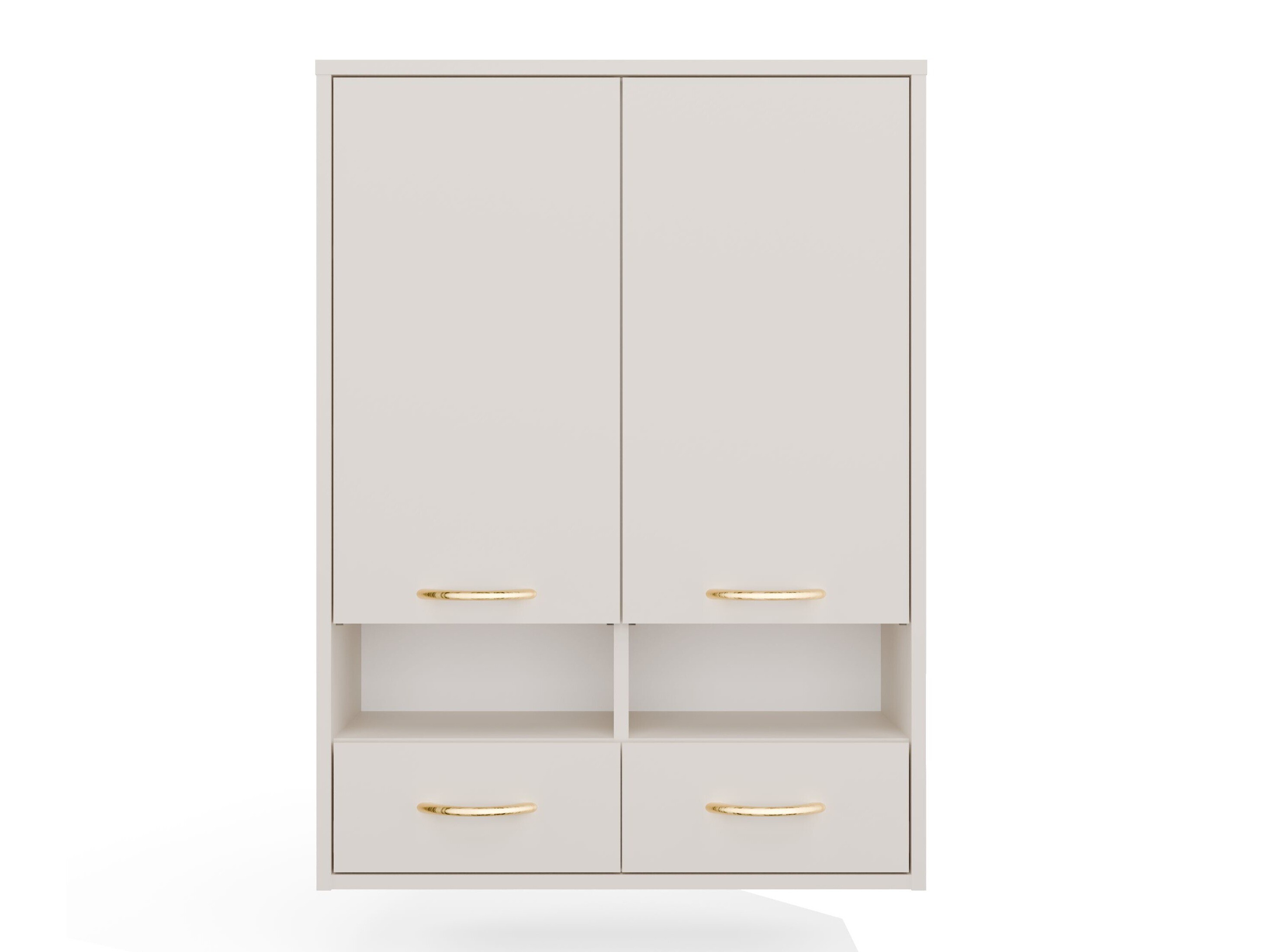 Wall-mounted bathroom cabinet Servou 116 (Cashmere)