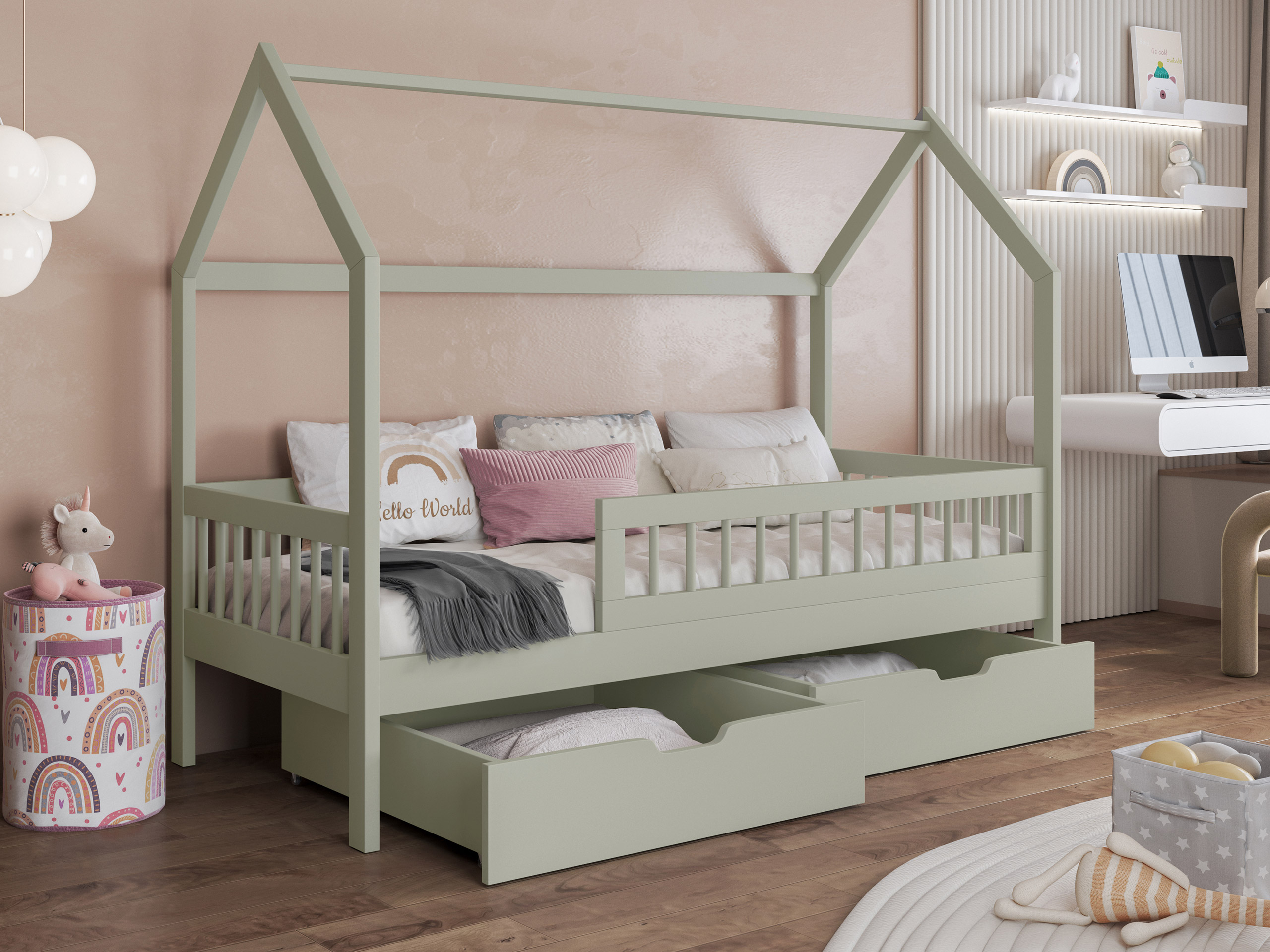 Bed Henderson 167 (Light olive tree)