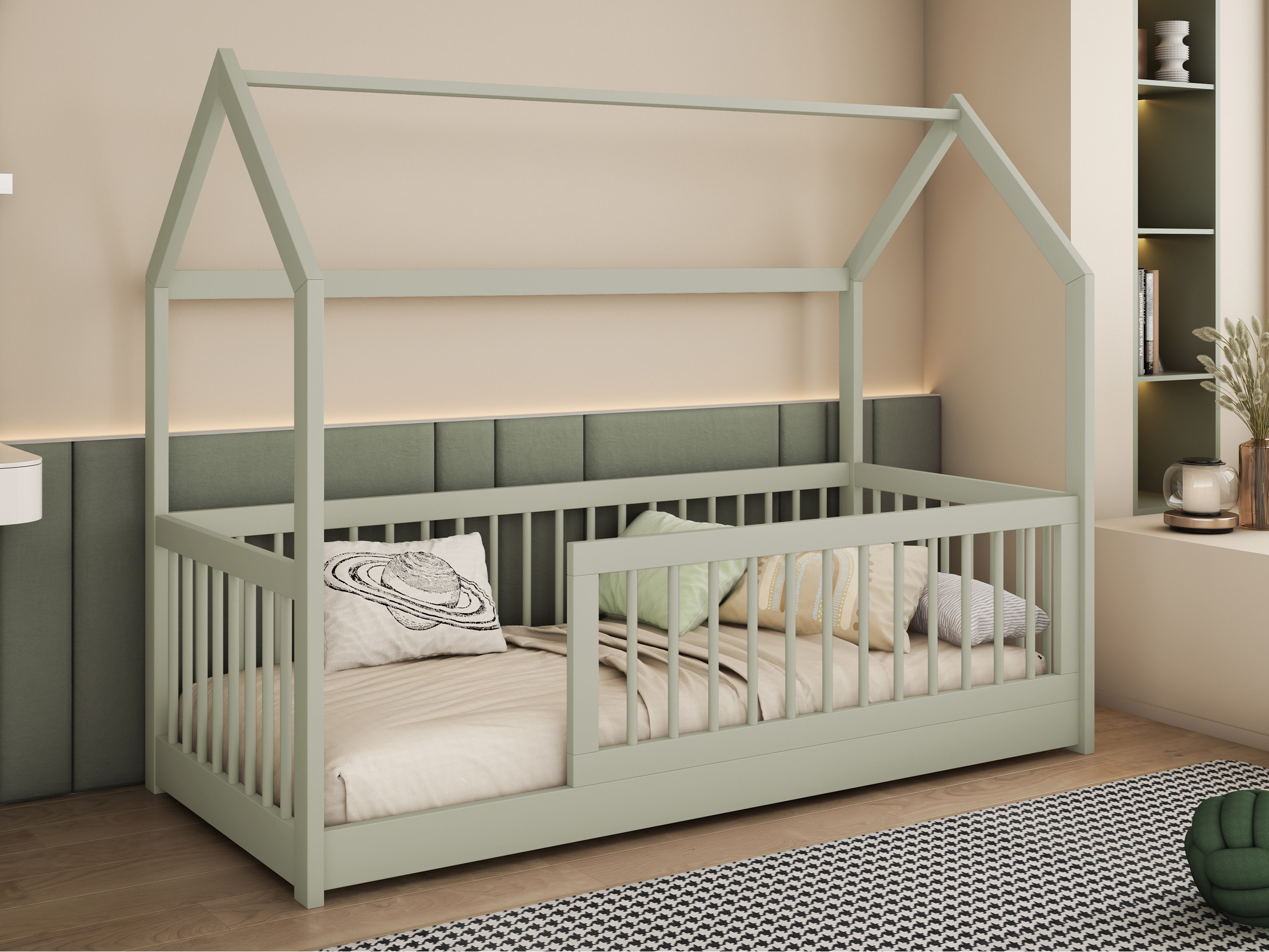 Bed Henderson 168 (Light olive tree)