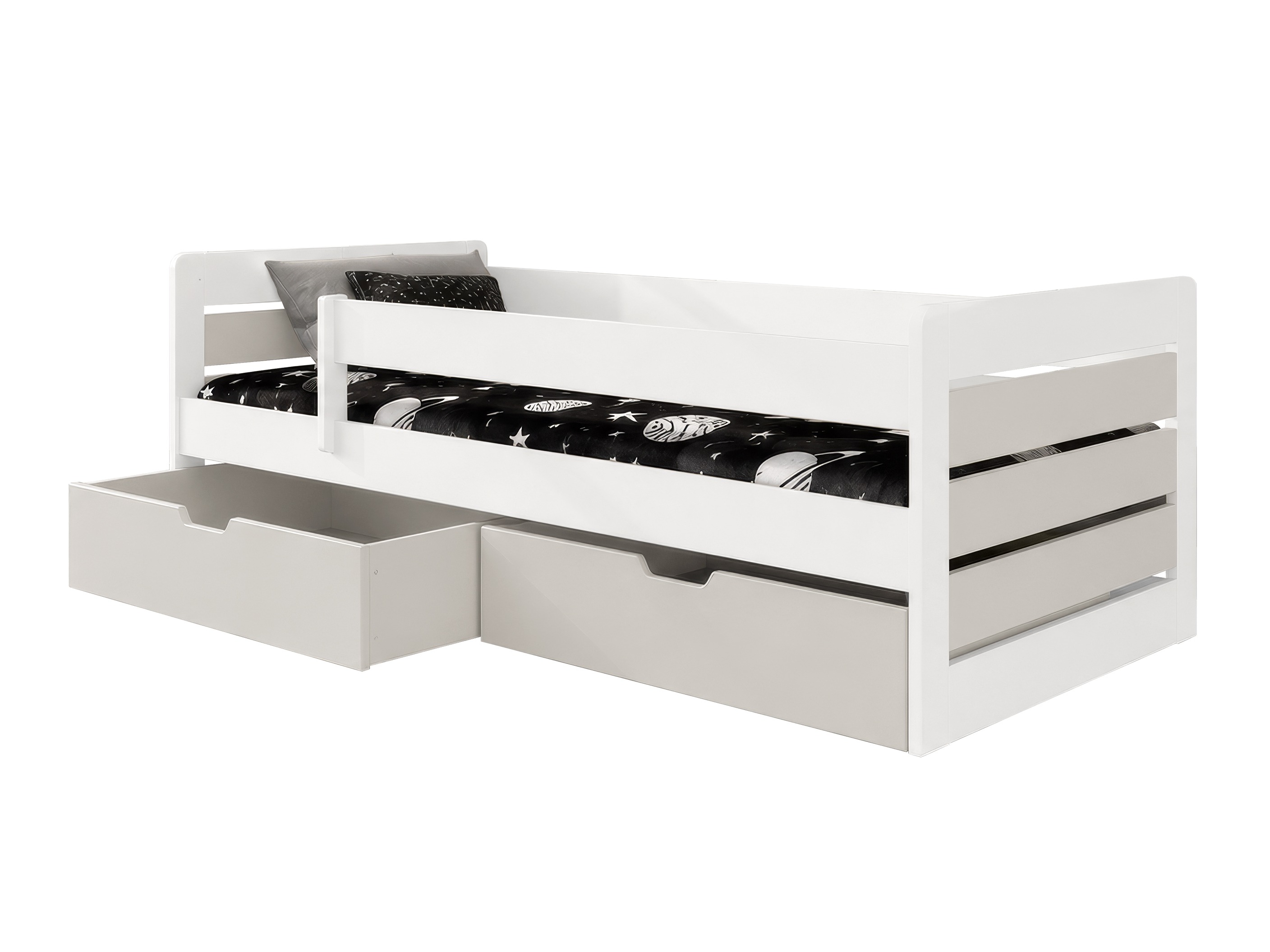 Bed Henderson 173 (White + Cashmere)