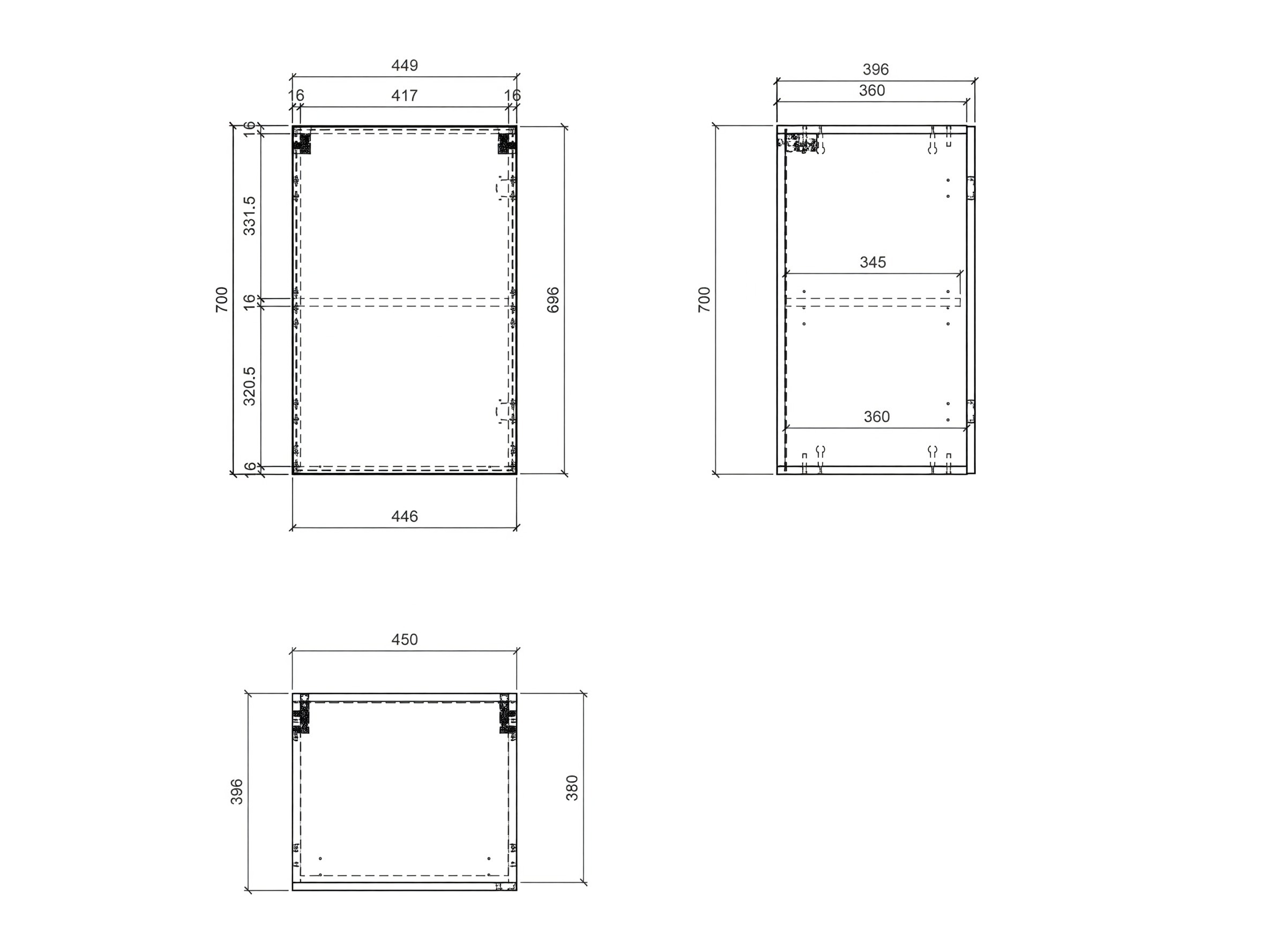 Wall cabinet Floveni 106