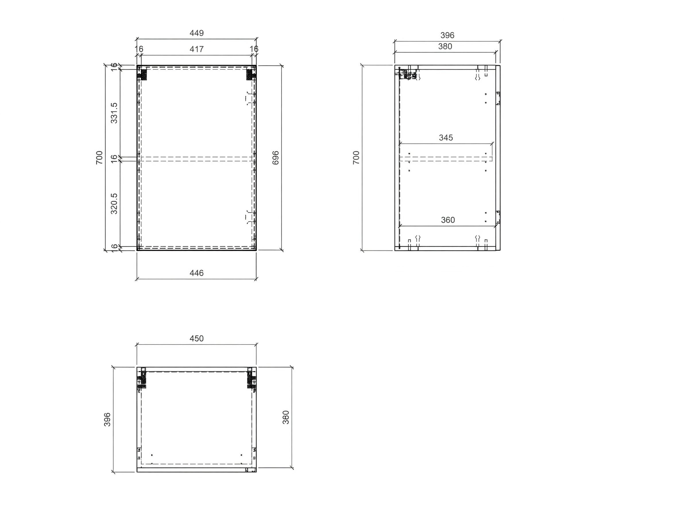 Wall cabinet Floveni 107