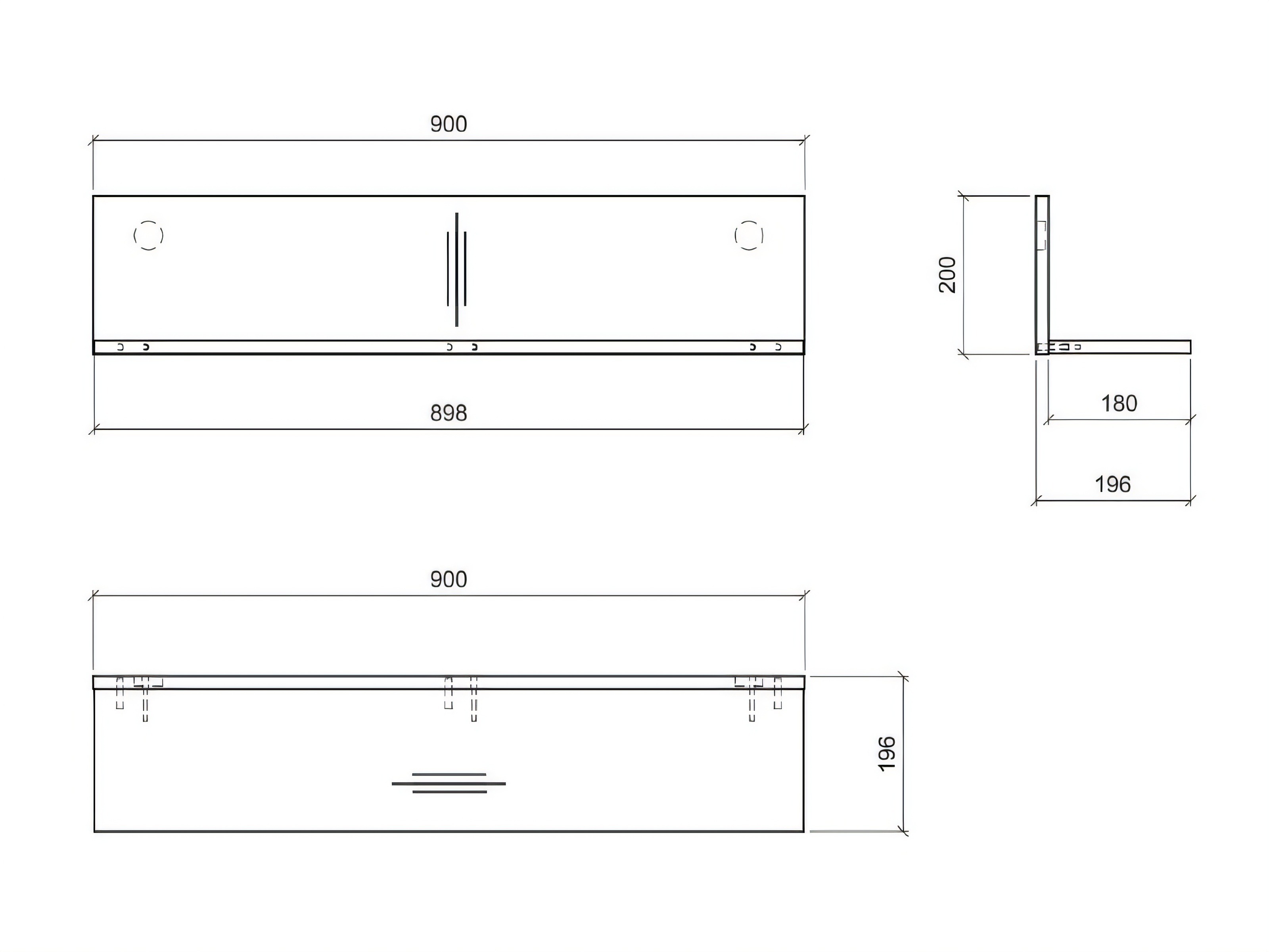 Wall shelf Floveni 103