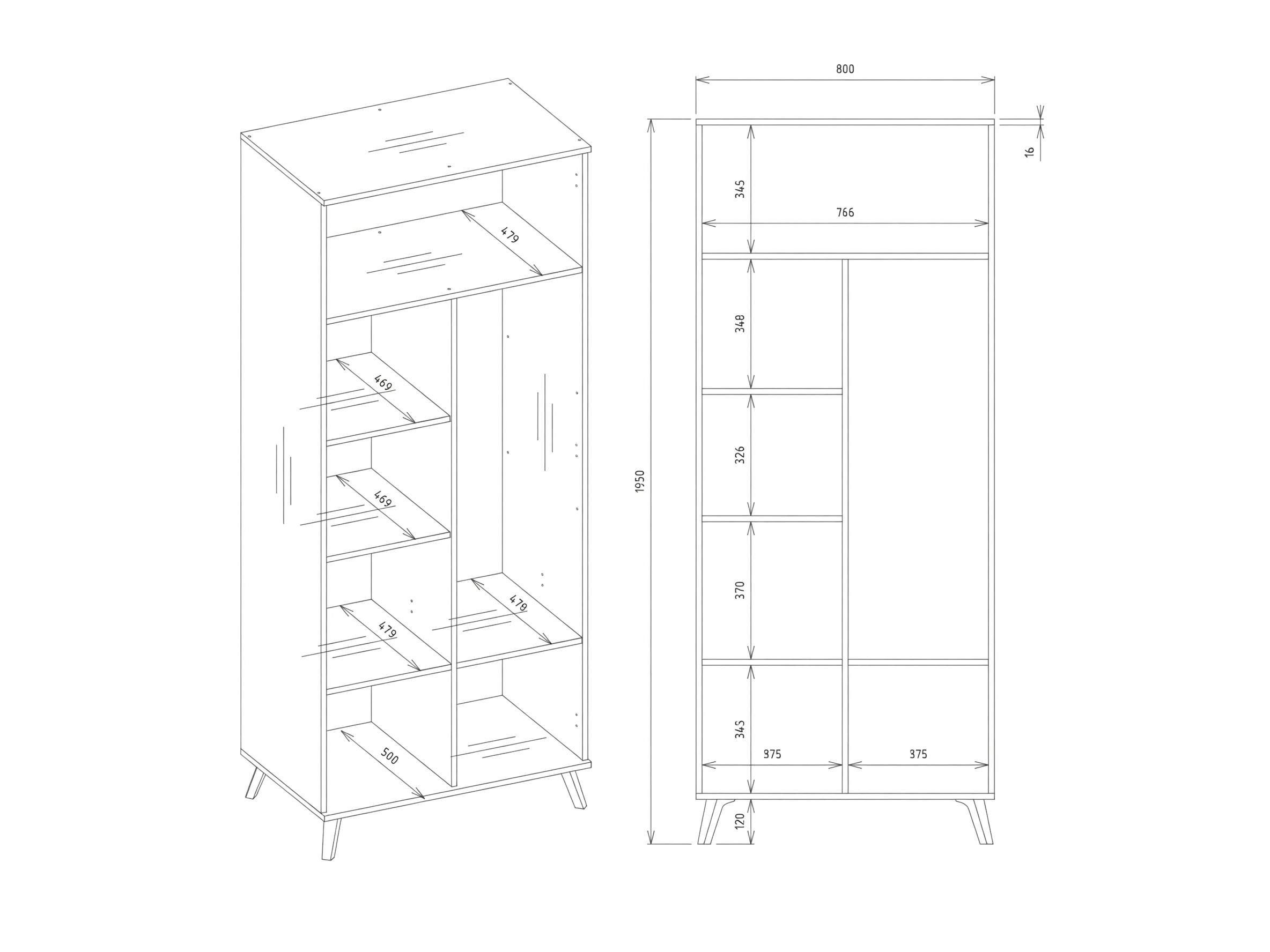 Wardrobe Telue 103