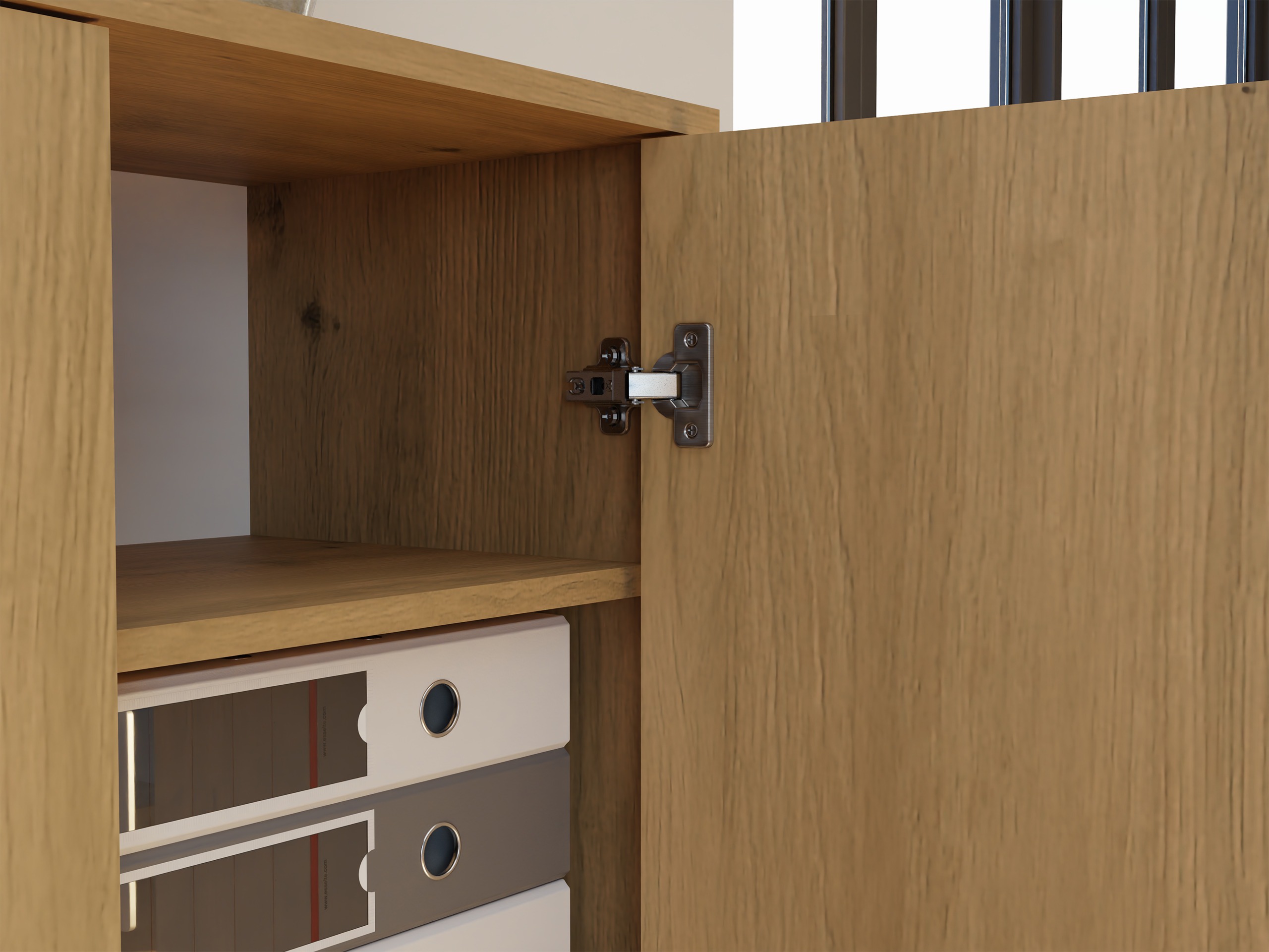 Bookcase Mandeville 196 (Artisan oak)