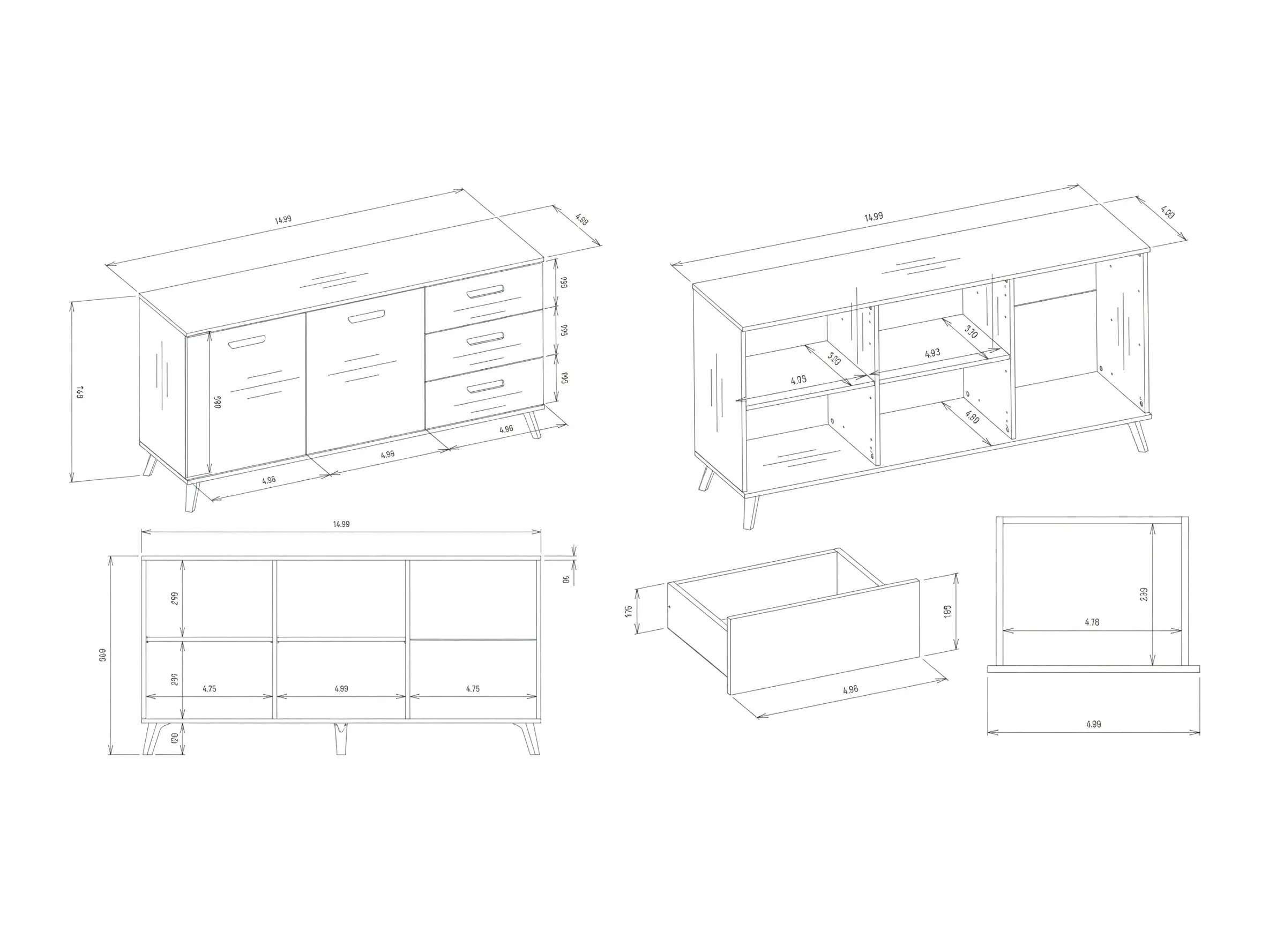 Living room set Telue 105