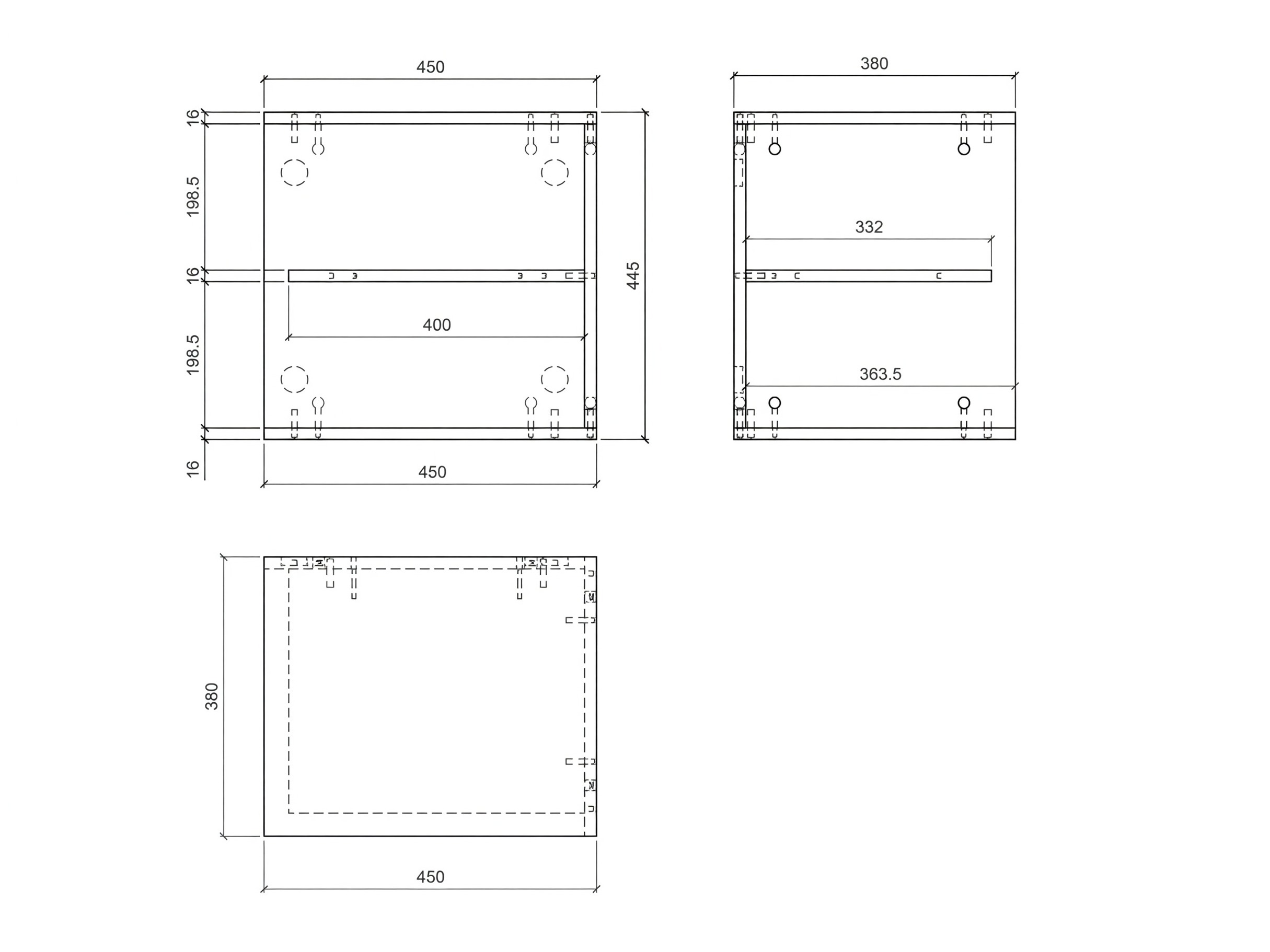 Wall shelf Floveni 109