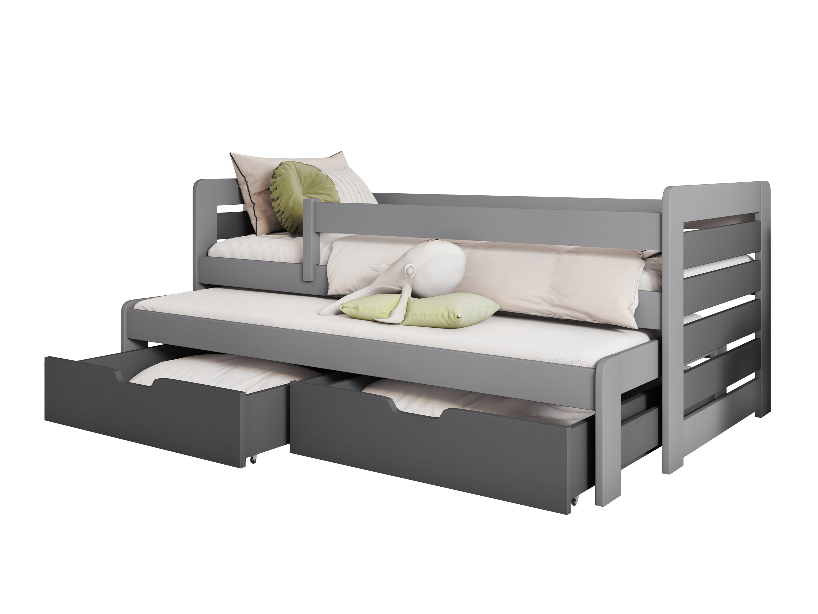 Bed Henderson 127 (Grey + Graphite)