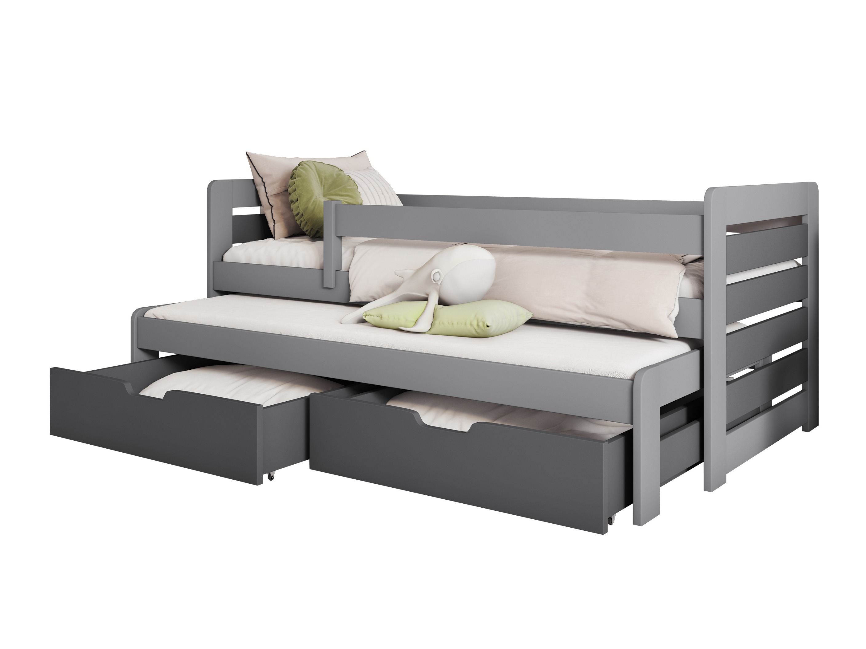Bed Henderson 127 (Grey + Graphite)