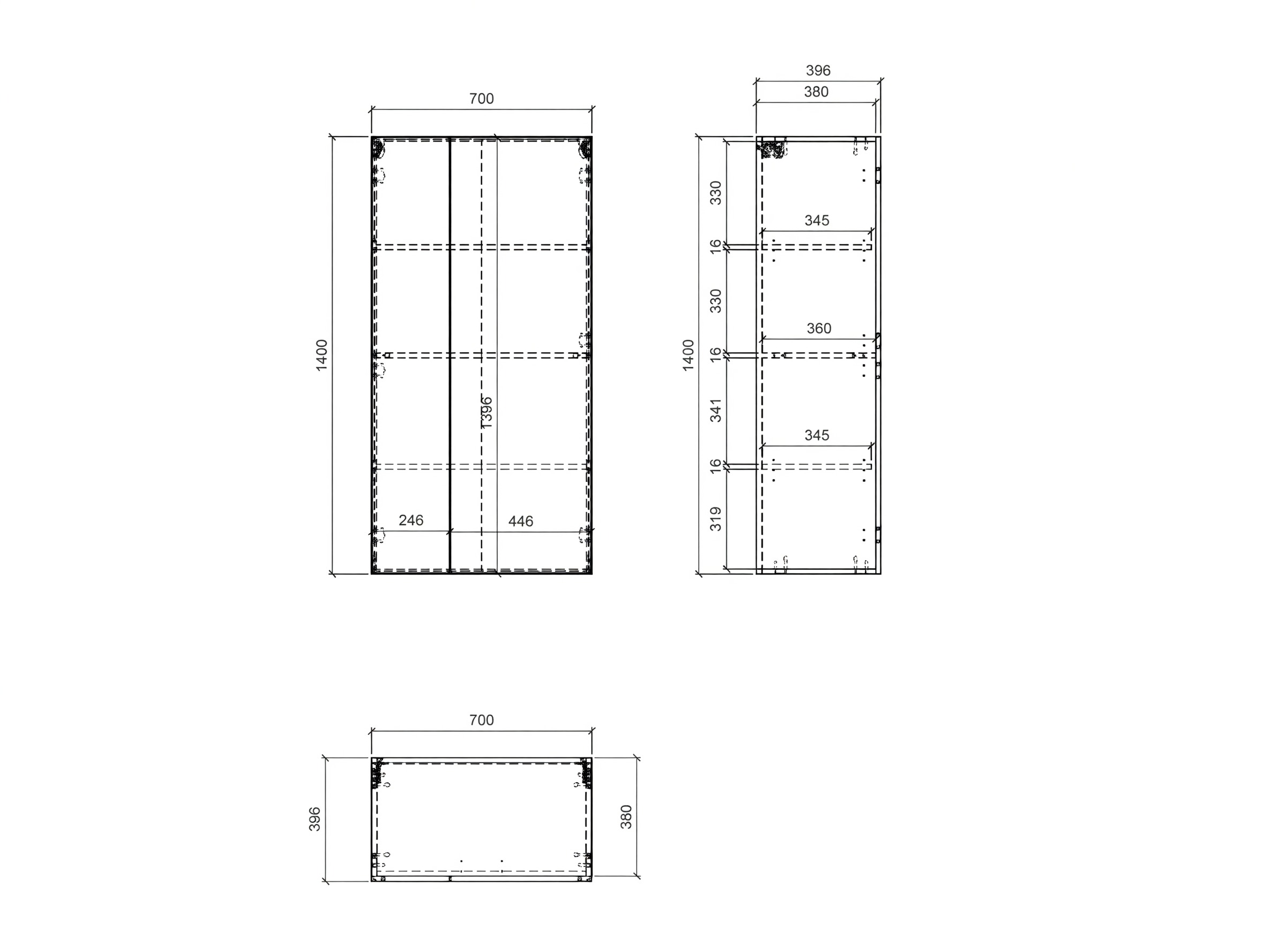 Wall cabinet Floveni 112