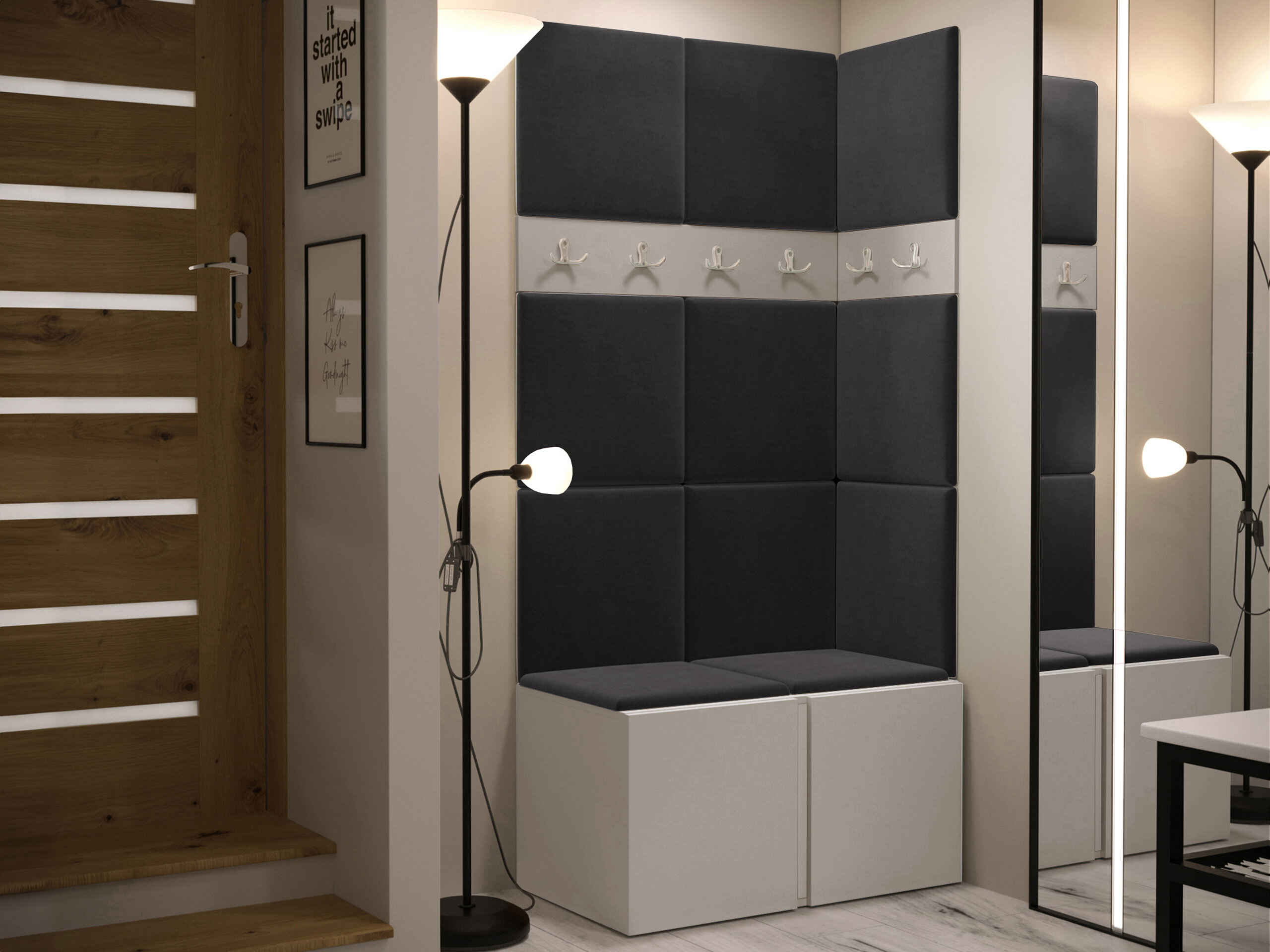 Hallway set Pinis I (Cashmere)