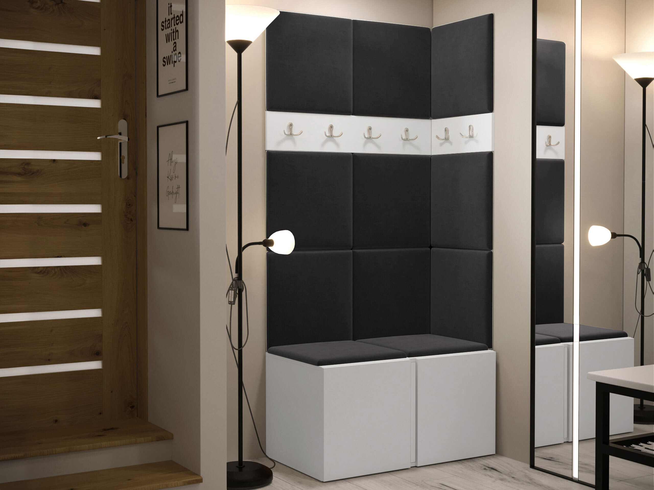 Hallway set Pinis I (White)