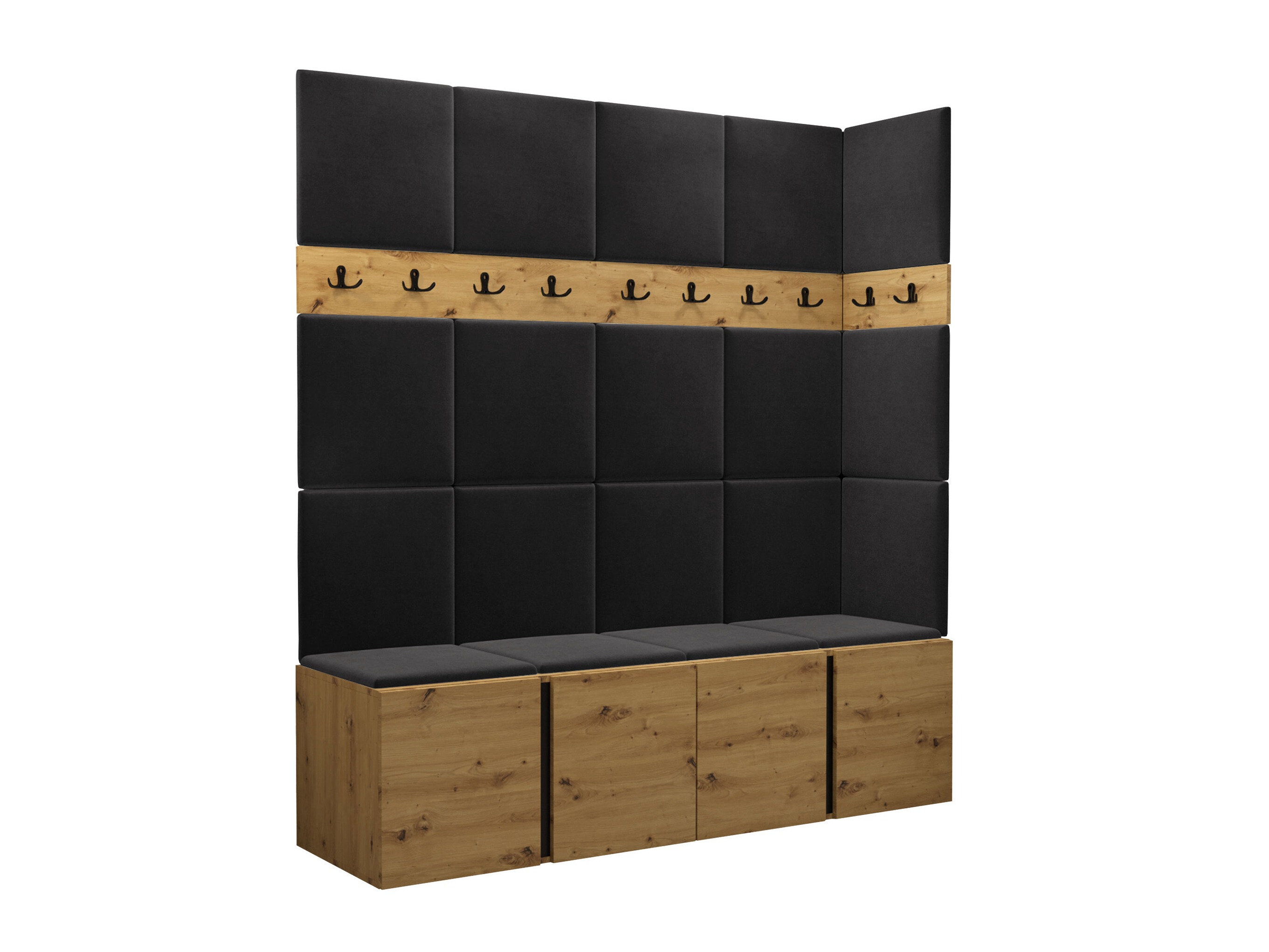 Hallway set Pinis II (Artisan oak)