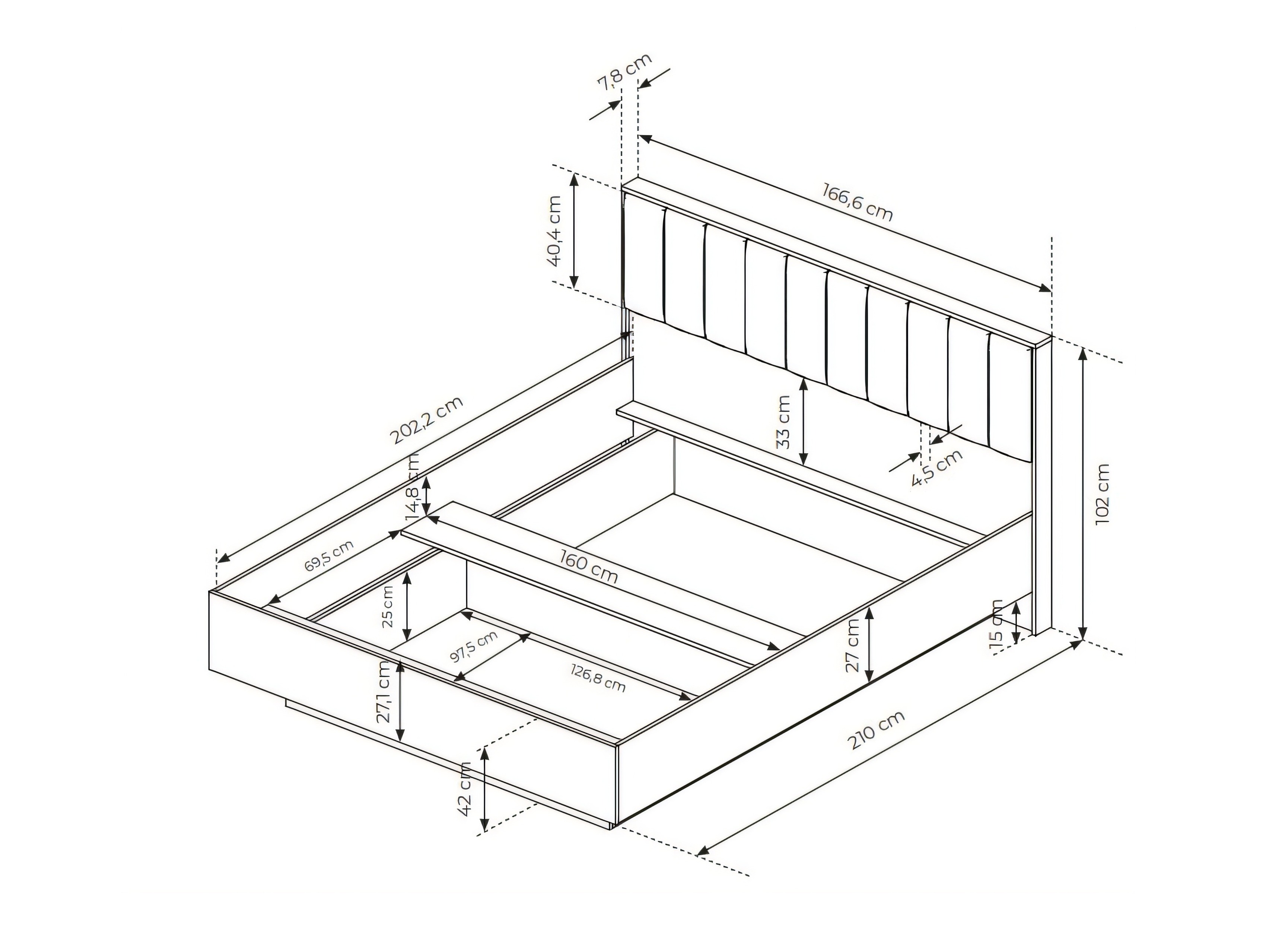 Bed Levseve 106