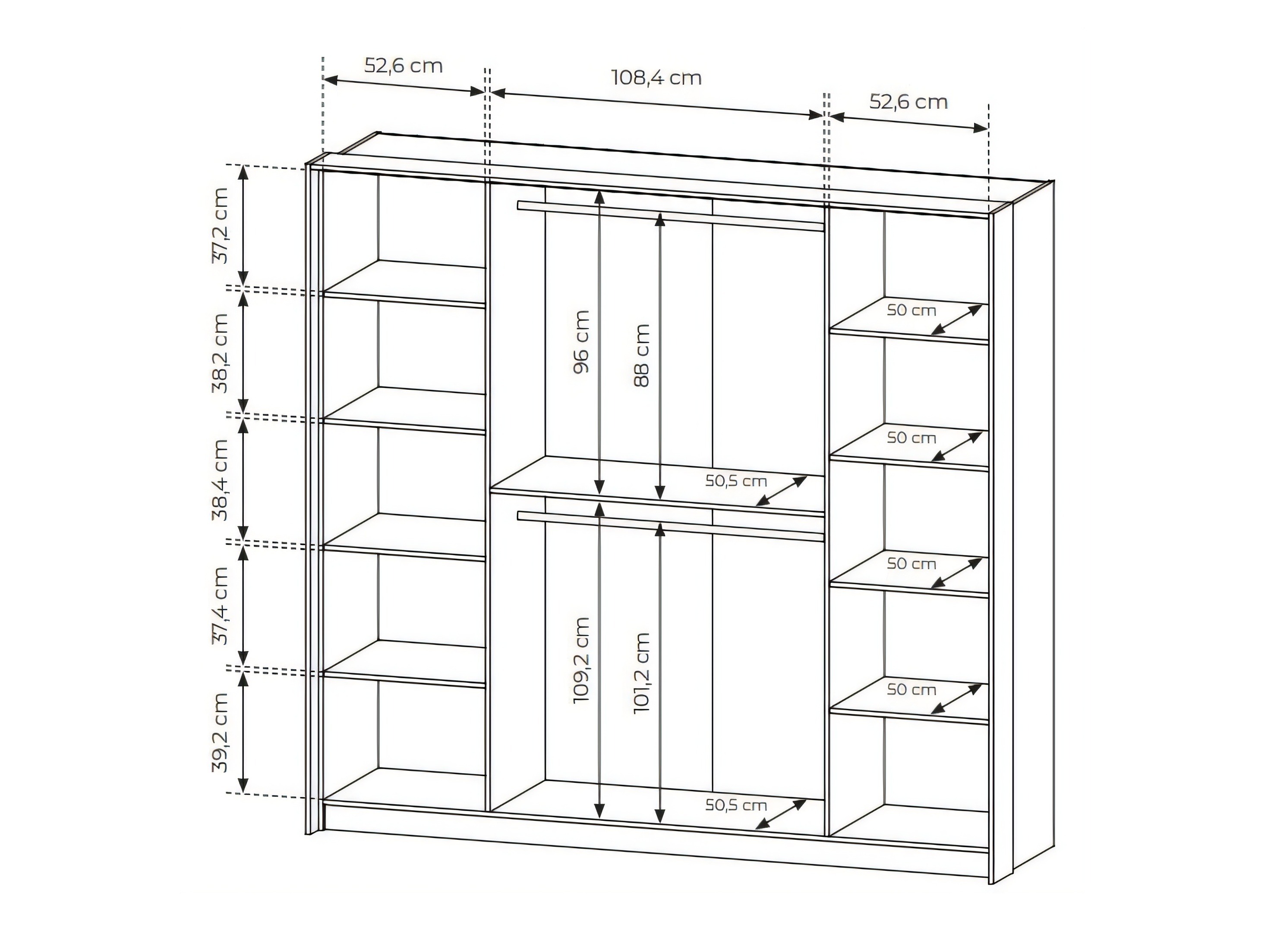 Wardrobe Levseve 104