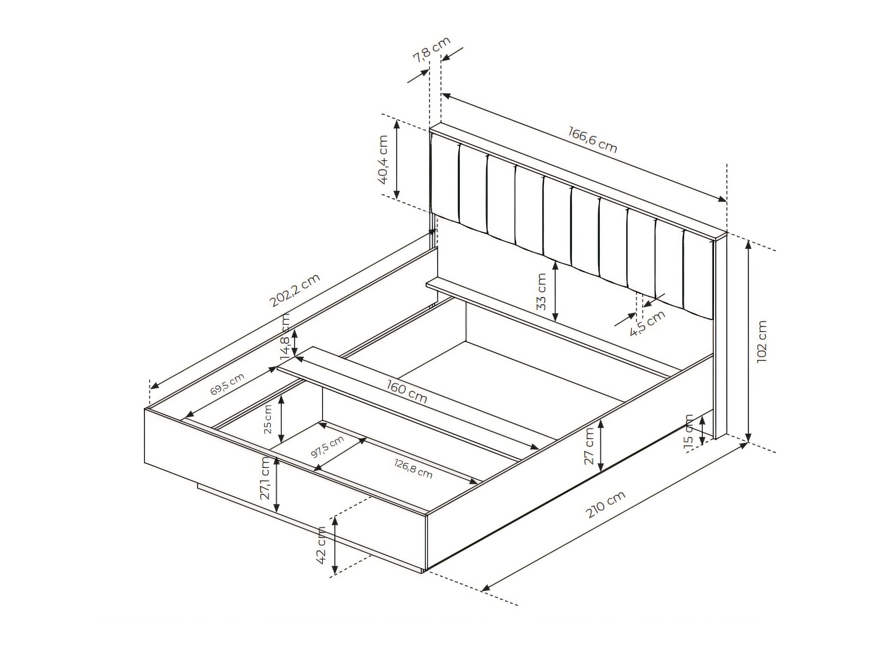 Bedroom set Levseve 110
