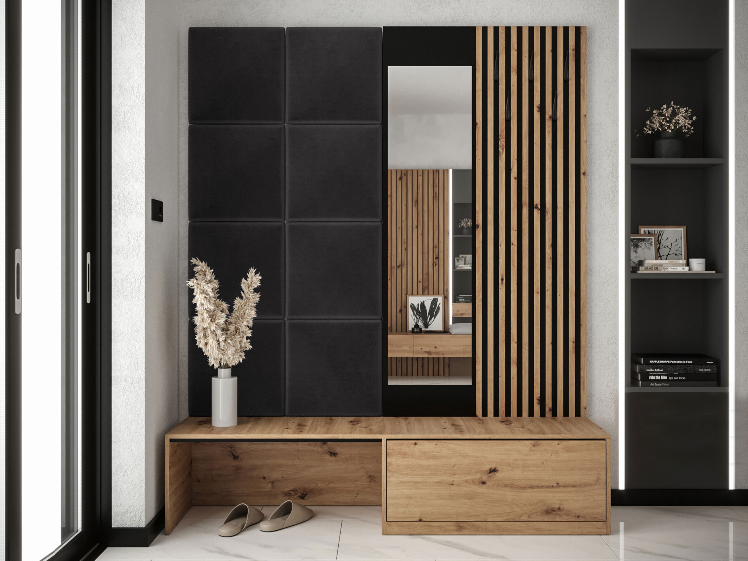 Hallway set Fabor (Artisan oak + Polo 897)