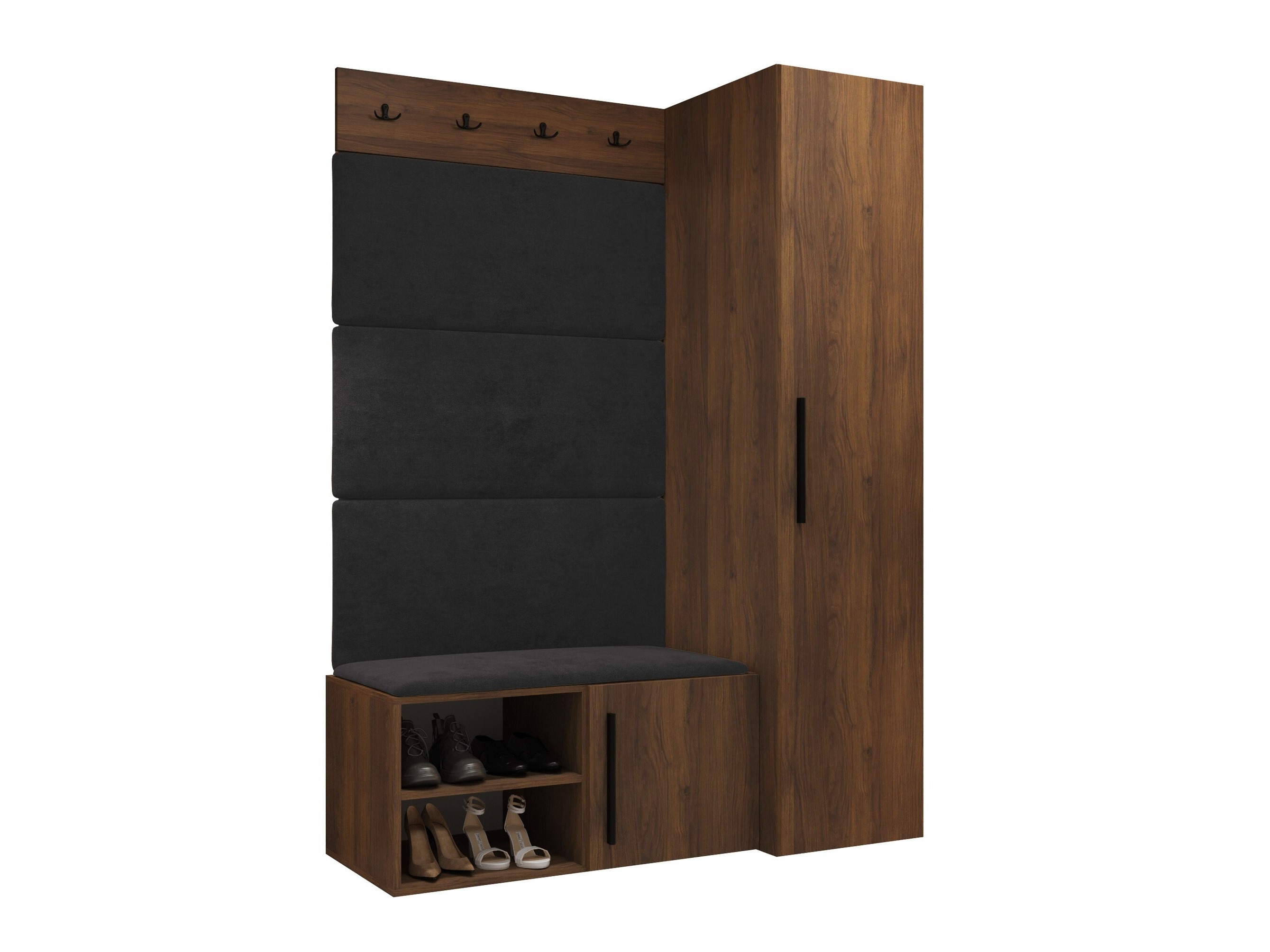 Hallway set Nitos II (Walnut)