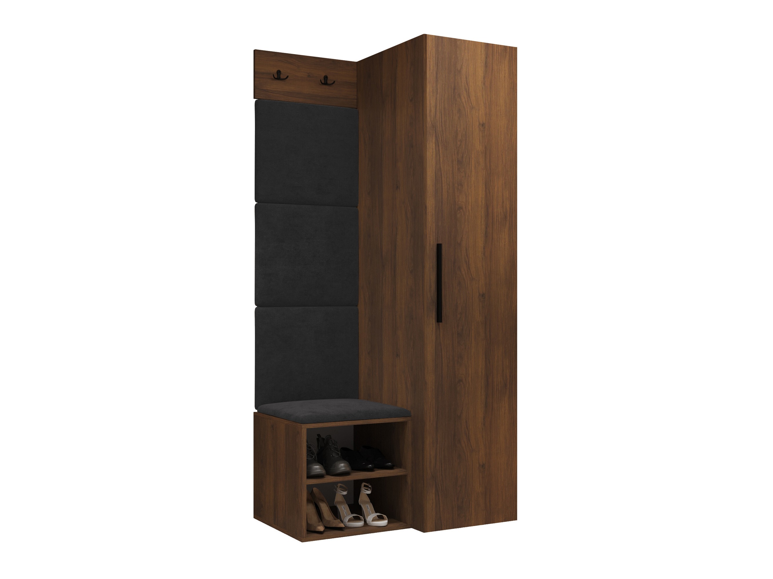 Hallway set Nitos III (Walnut)