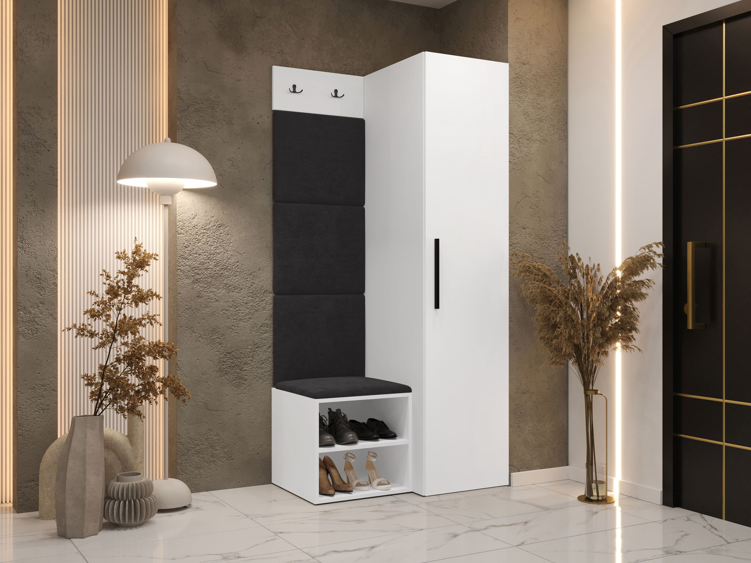 Hallway set Nitos III (White)
