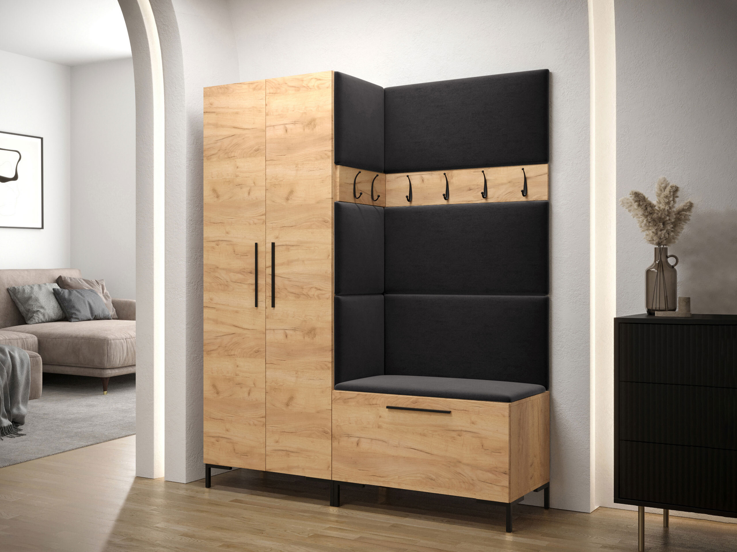 Hallway set Nomal I (Craft oak)