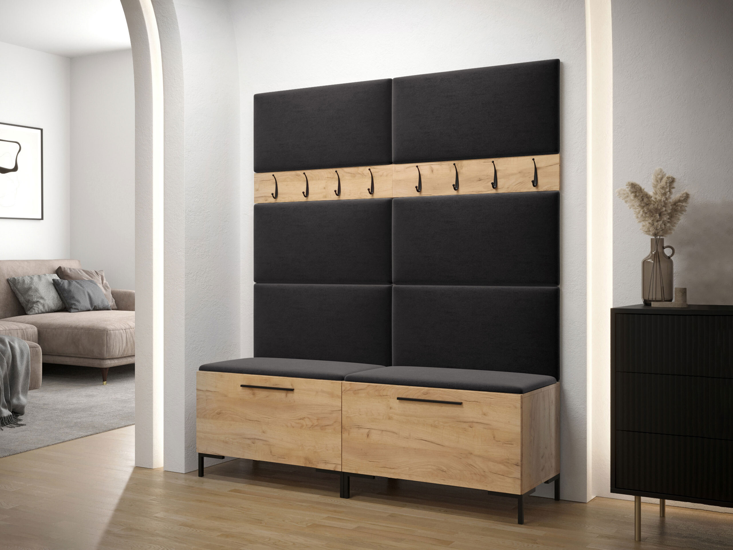 Hallway set Nomal II (Craft oak)