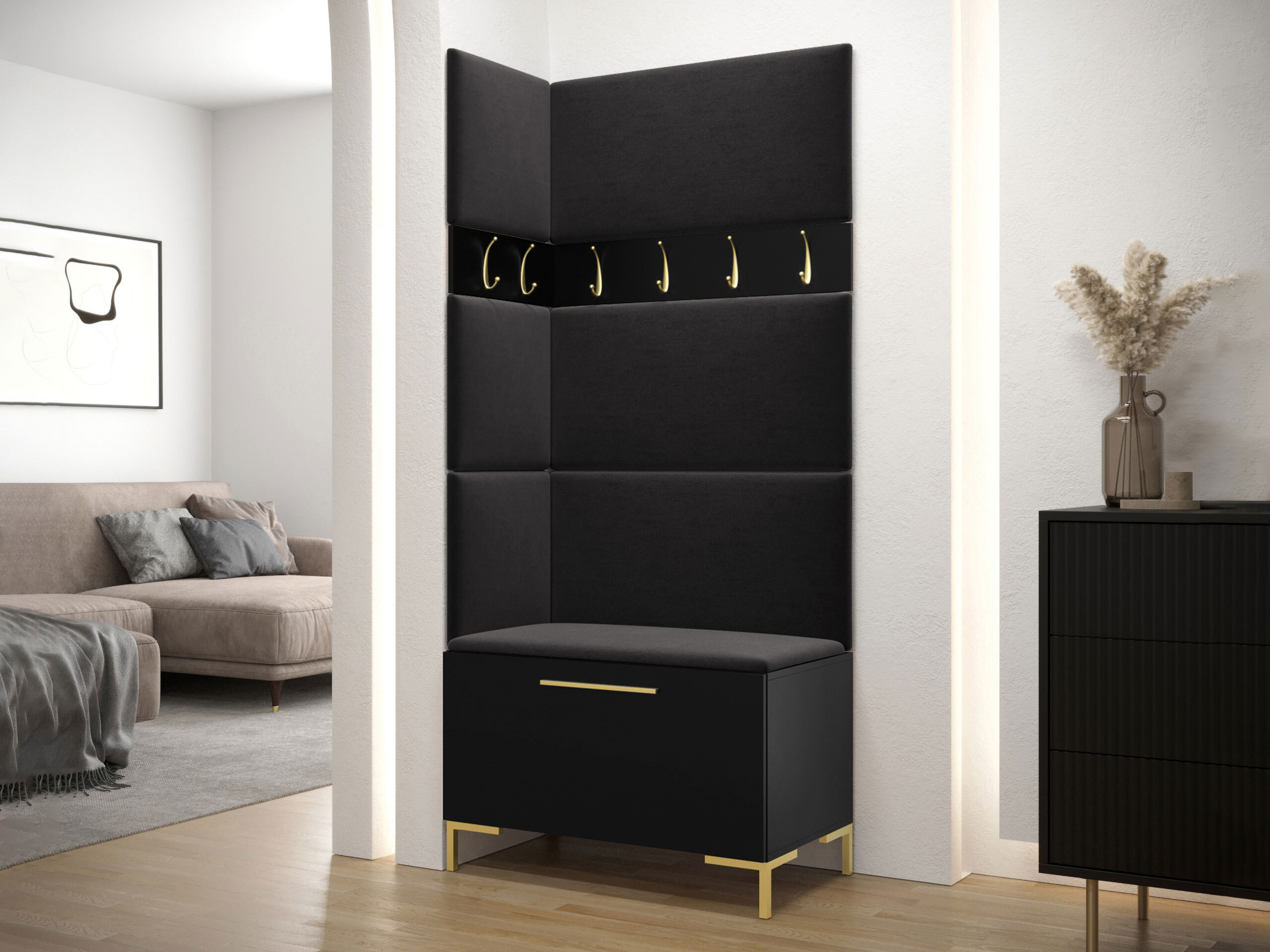 Hallway set Nomal IV (Black)