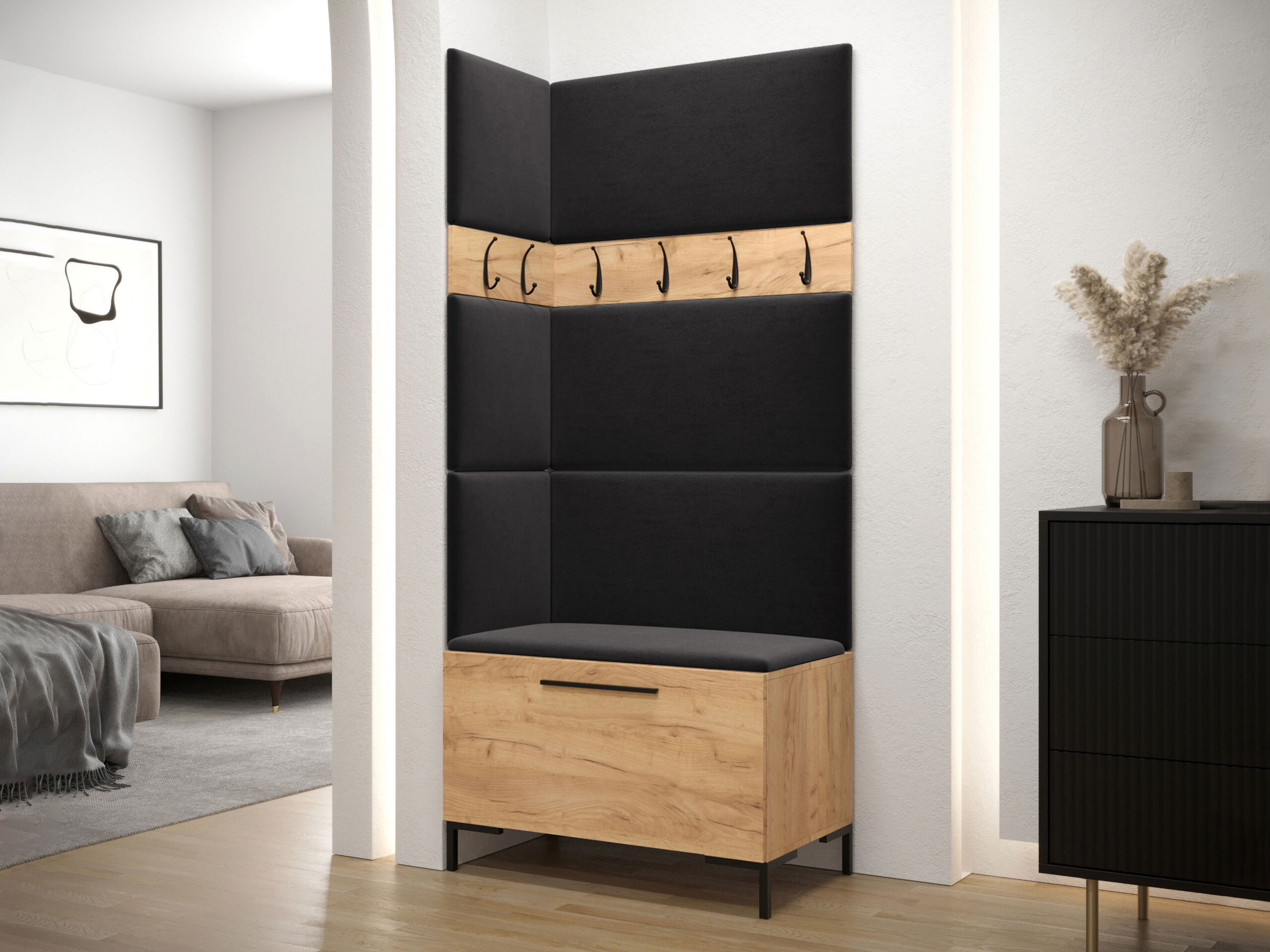 Hallway set Nomal IV (Craft oak)