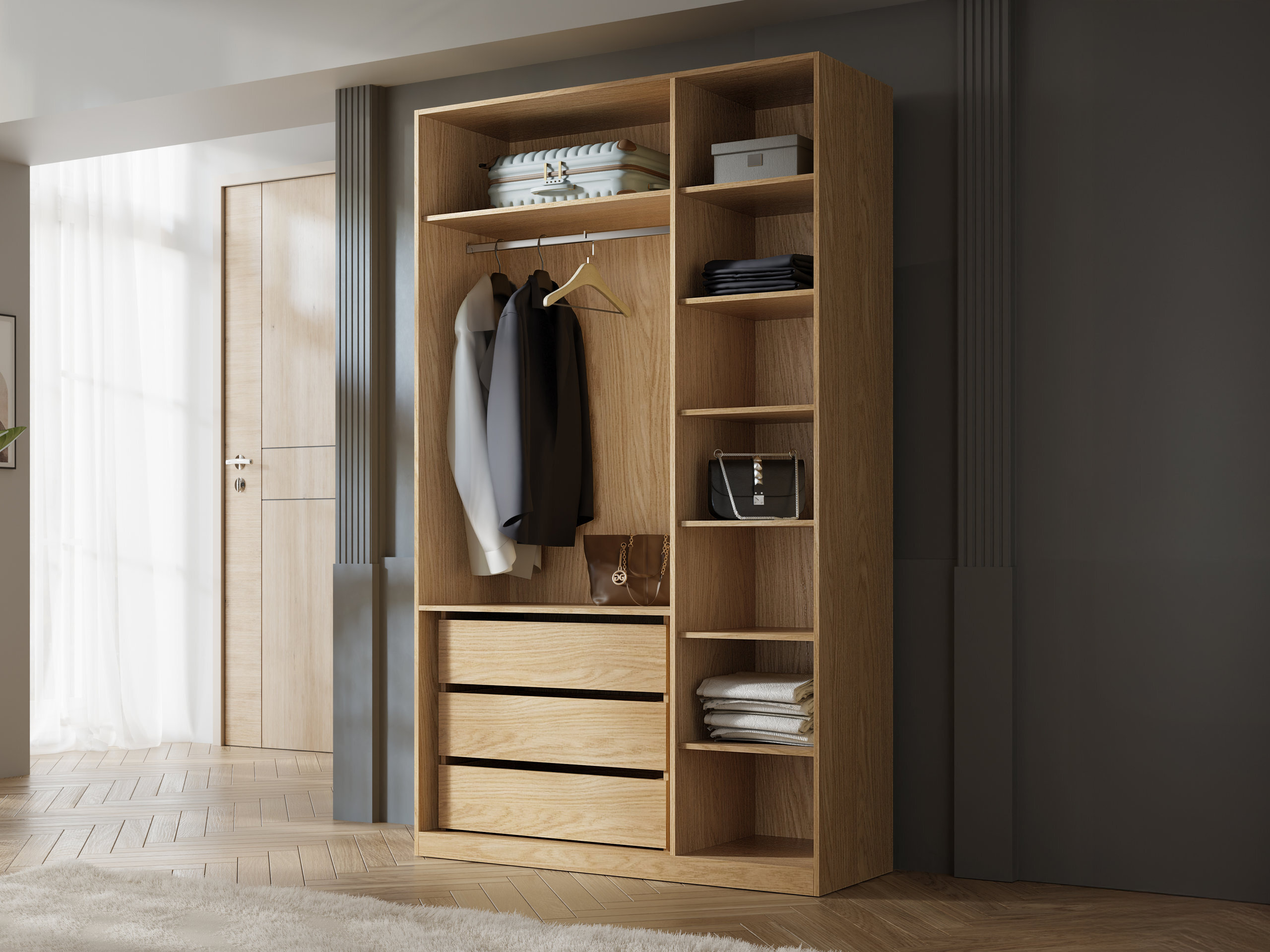 Wardrobe Toledo 144
