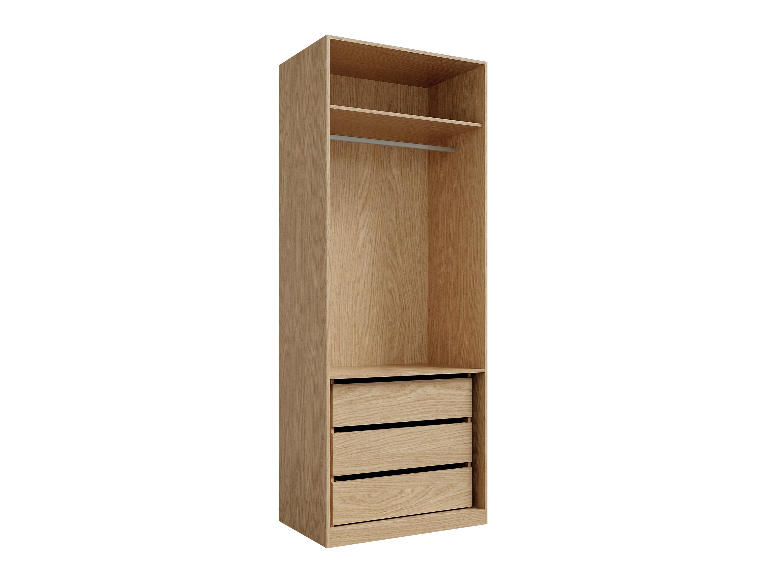 Wardrobe Toledo 145 (Oak + Beige)