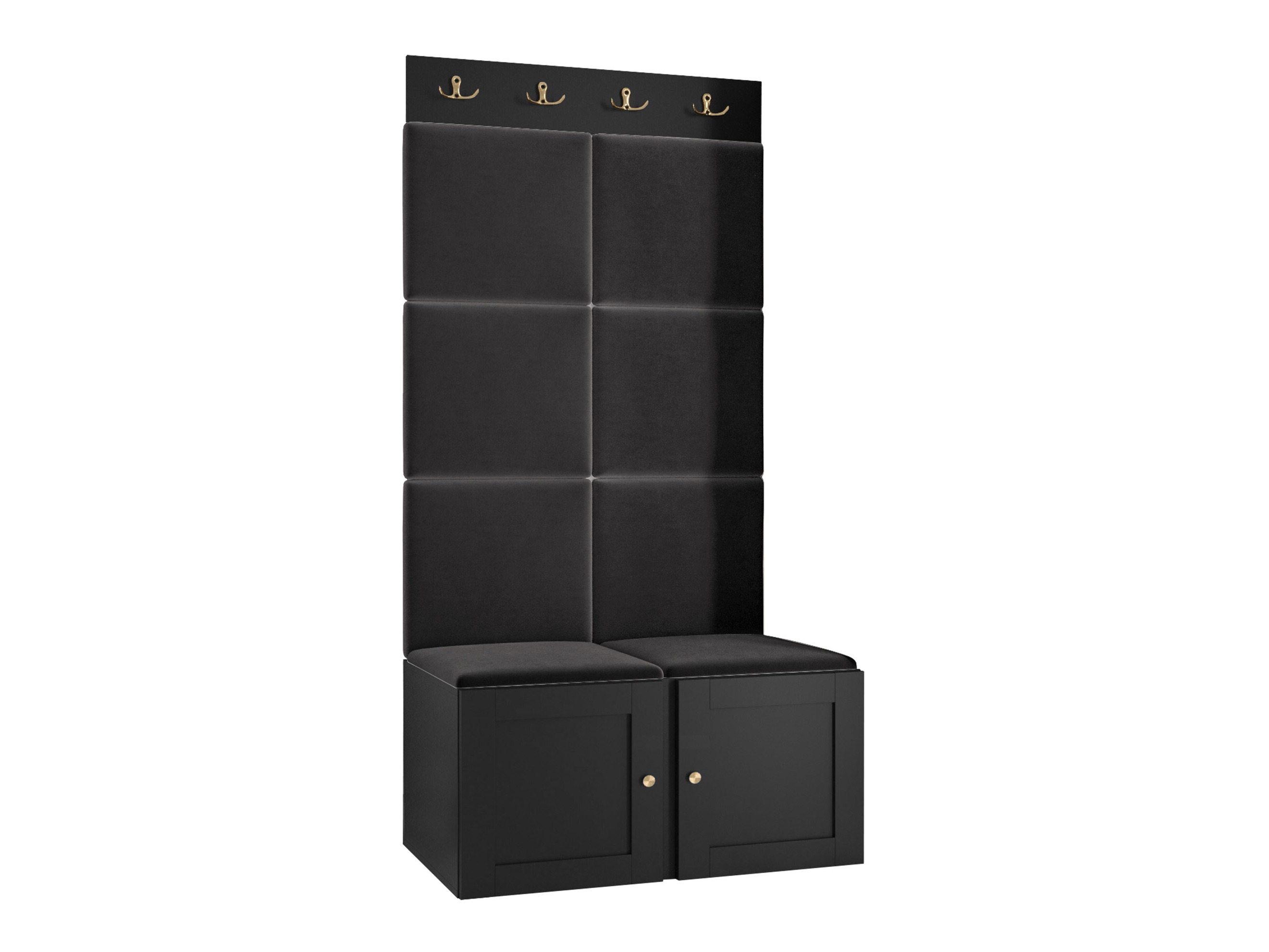 Hallway set Hartford 375 (Black)