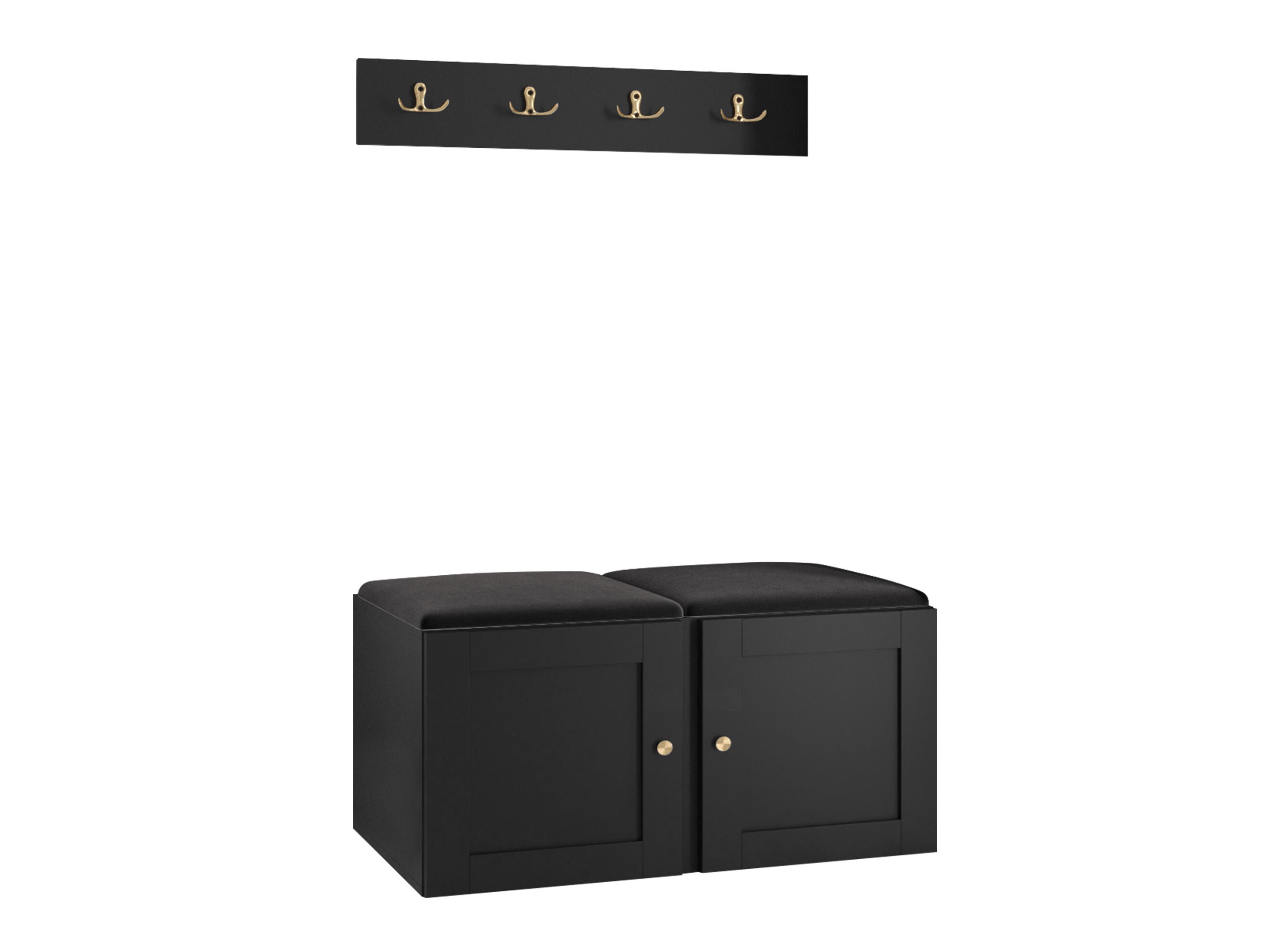 Hallway set Hartford 376 (Black)