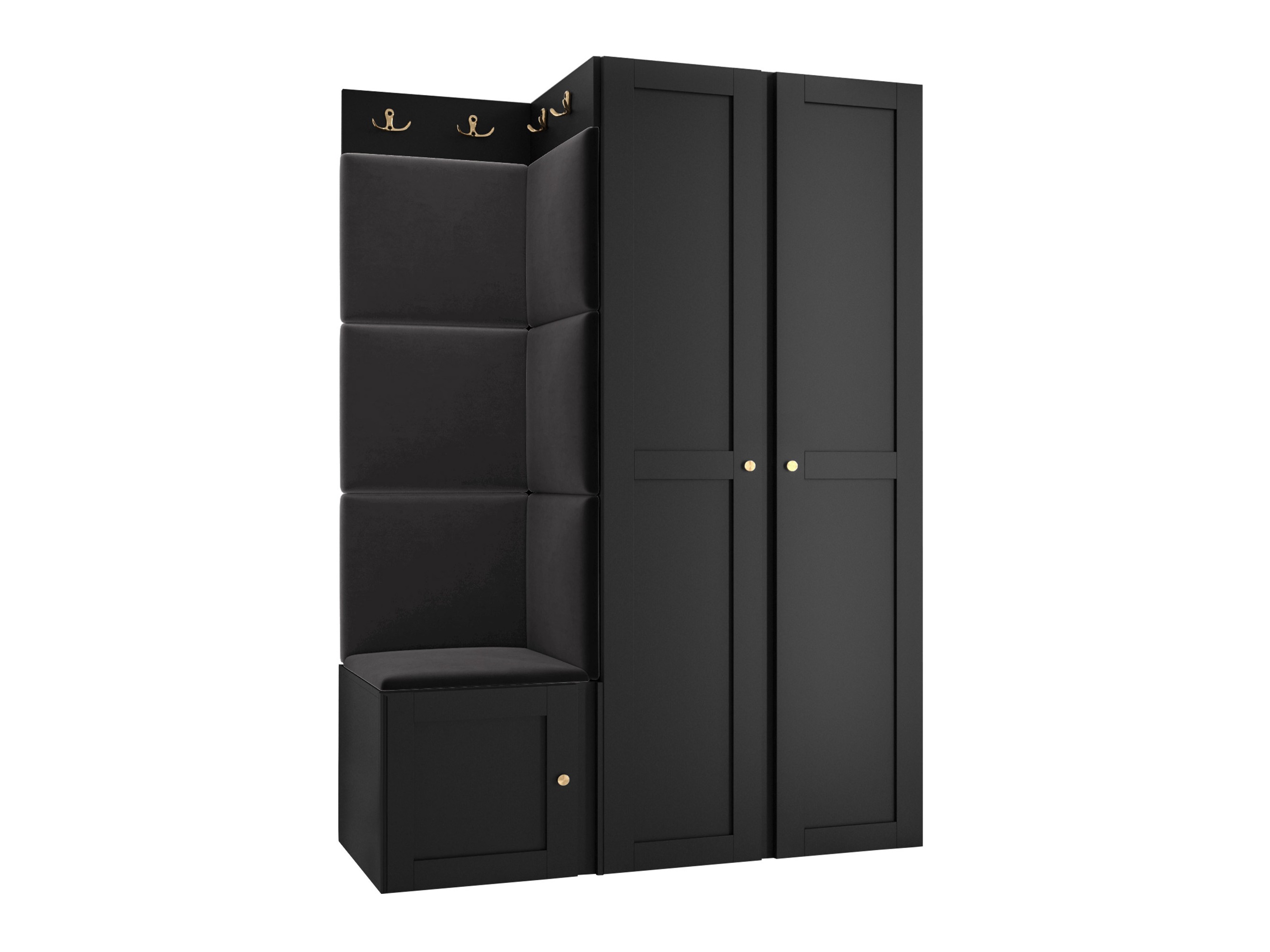Hallway set Hartford 379 (Black)