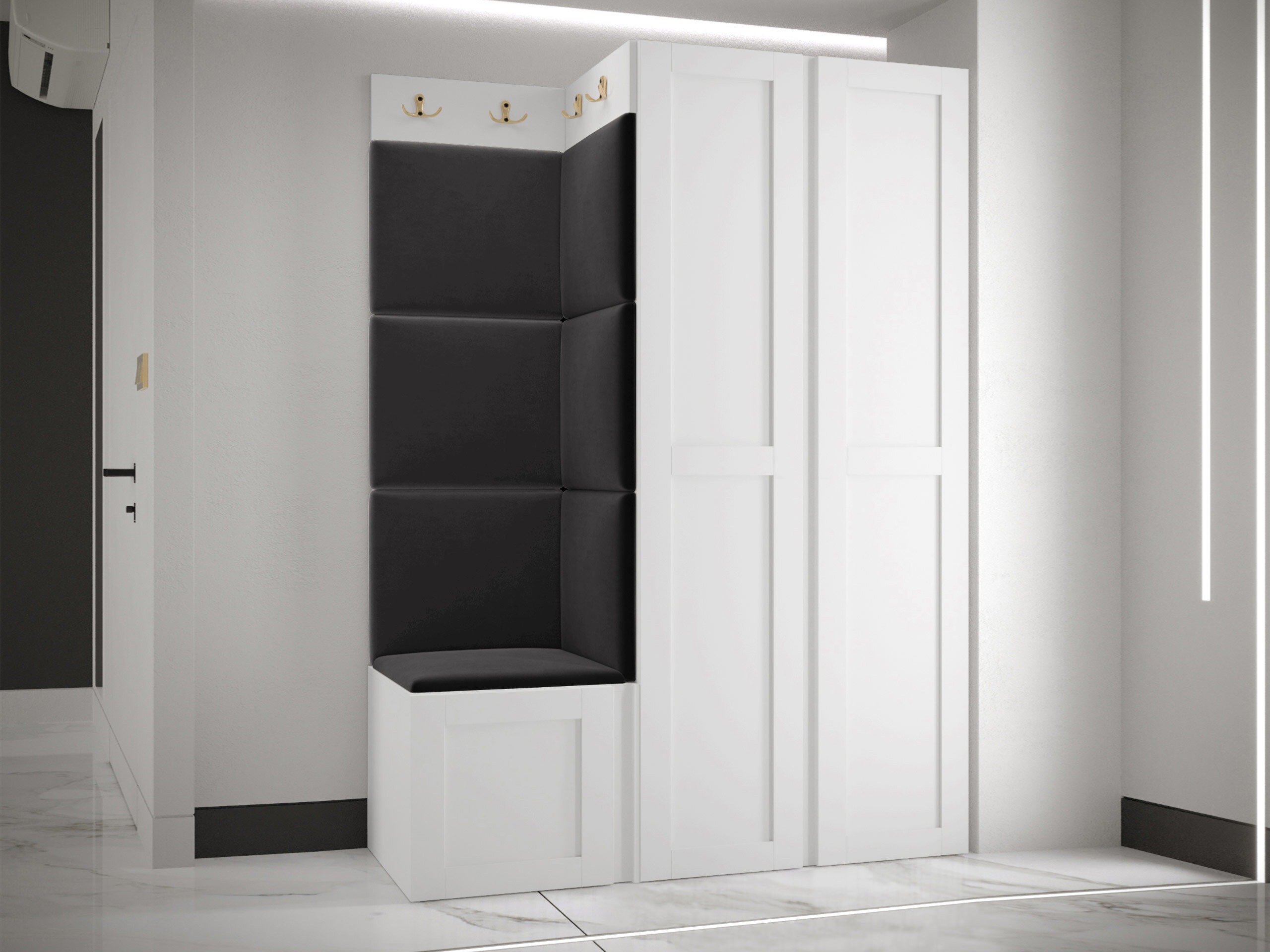 Hallway set Hartford 379 (White)