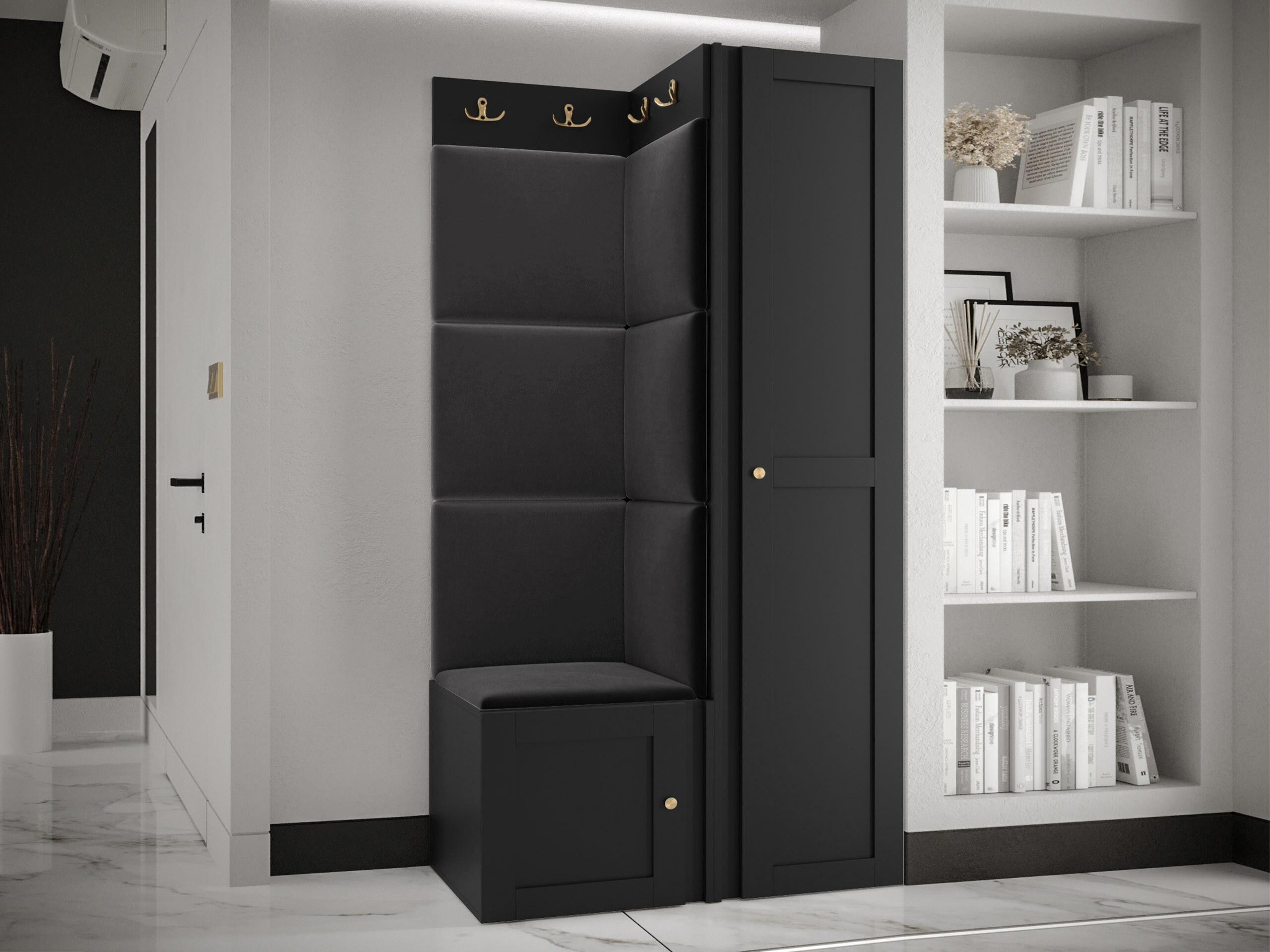 Hallway set Hartford 381 (Black)